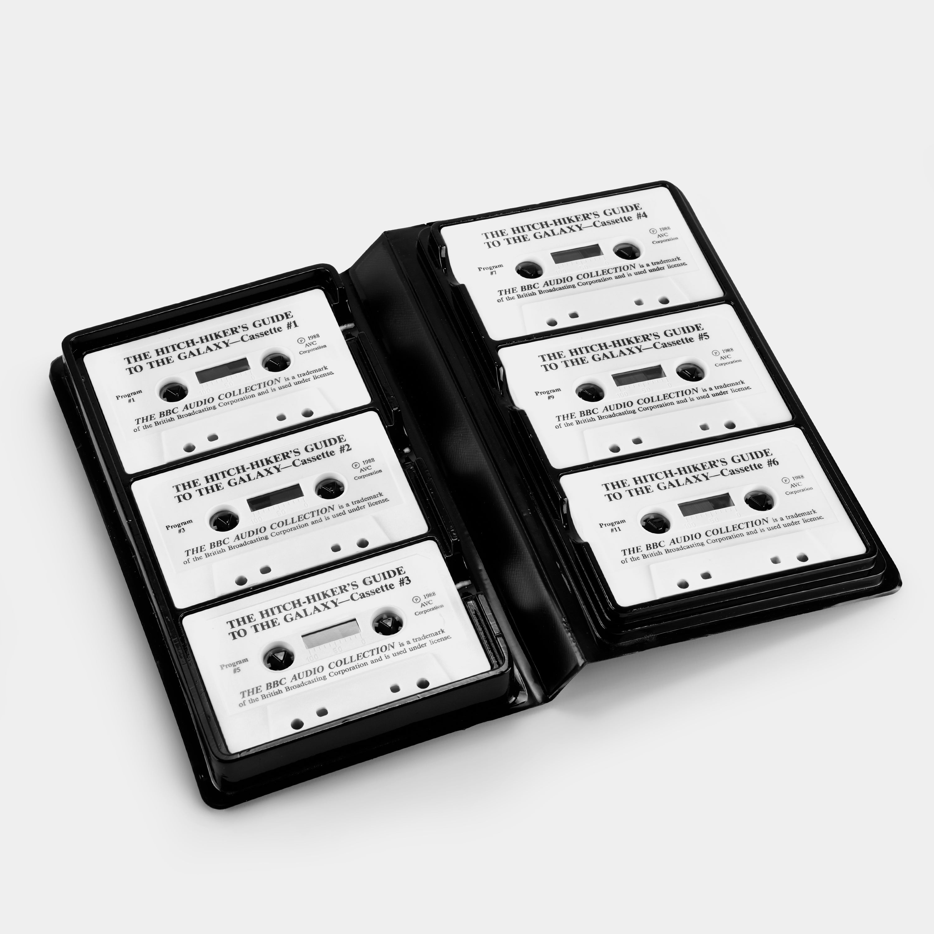 Douglas Adams - The Hitch Hiker's Guide To The Galaxy Audiobook Cassette Tape Set