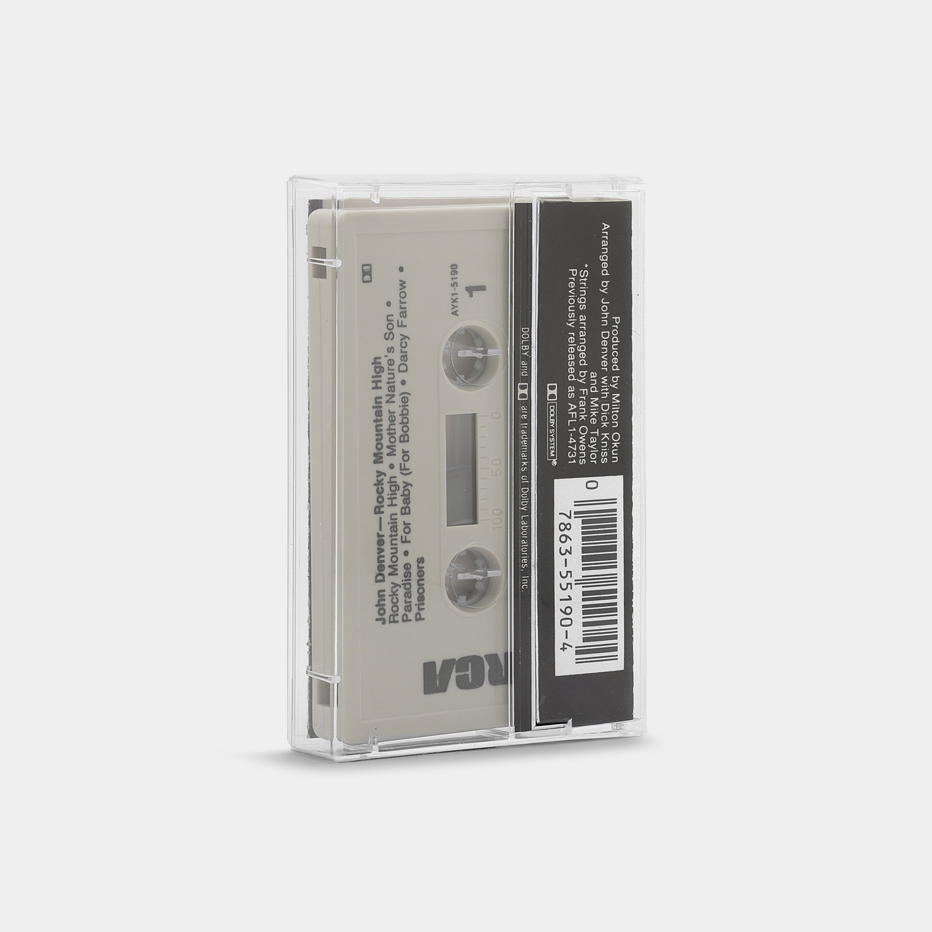 John Denver - Rocky Mountain High Cassette Tape