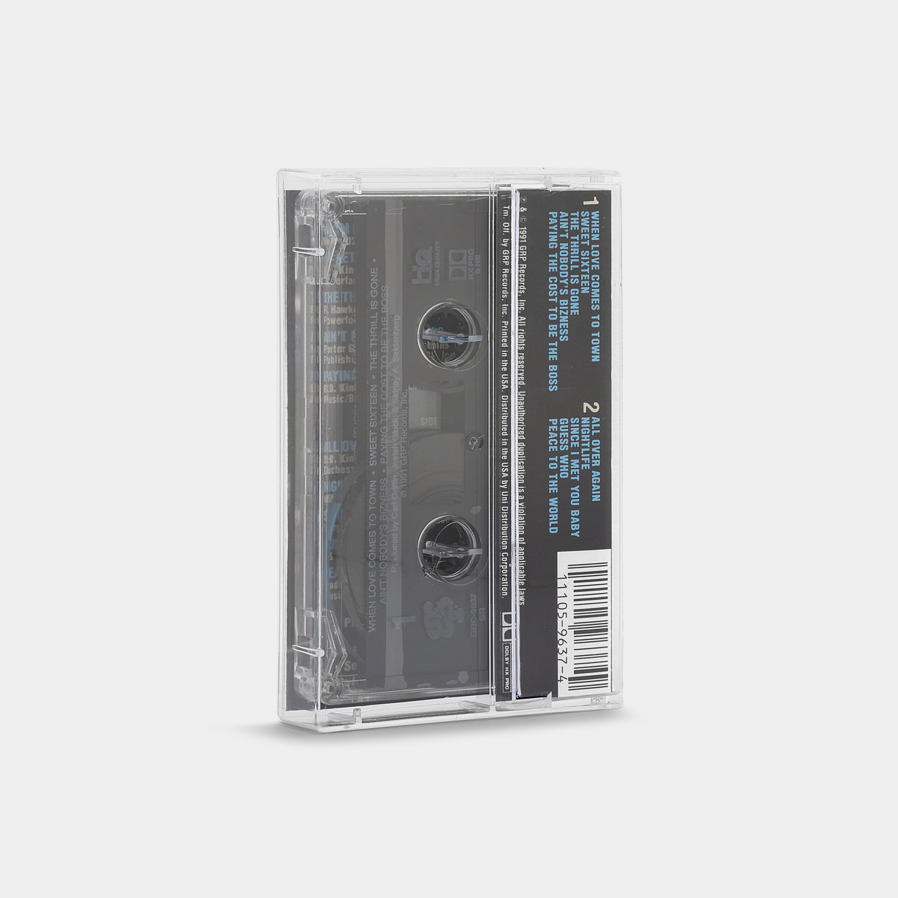 B.B. King - Live At The Apollo Cassette Tape