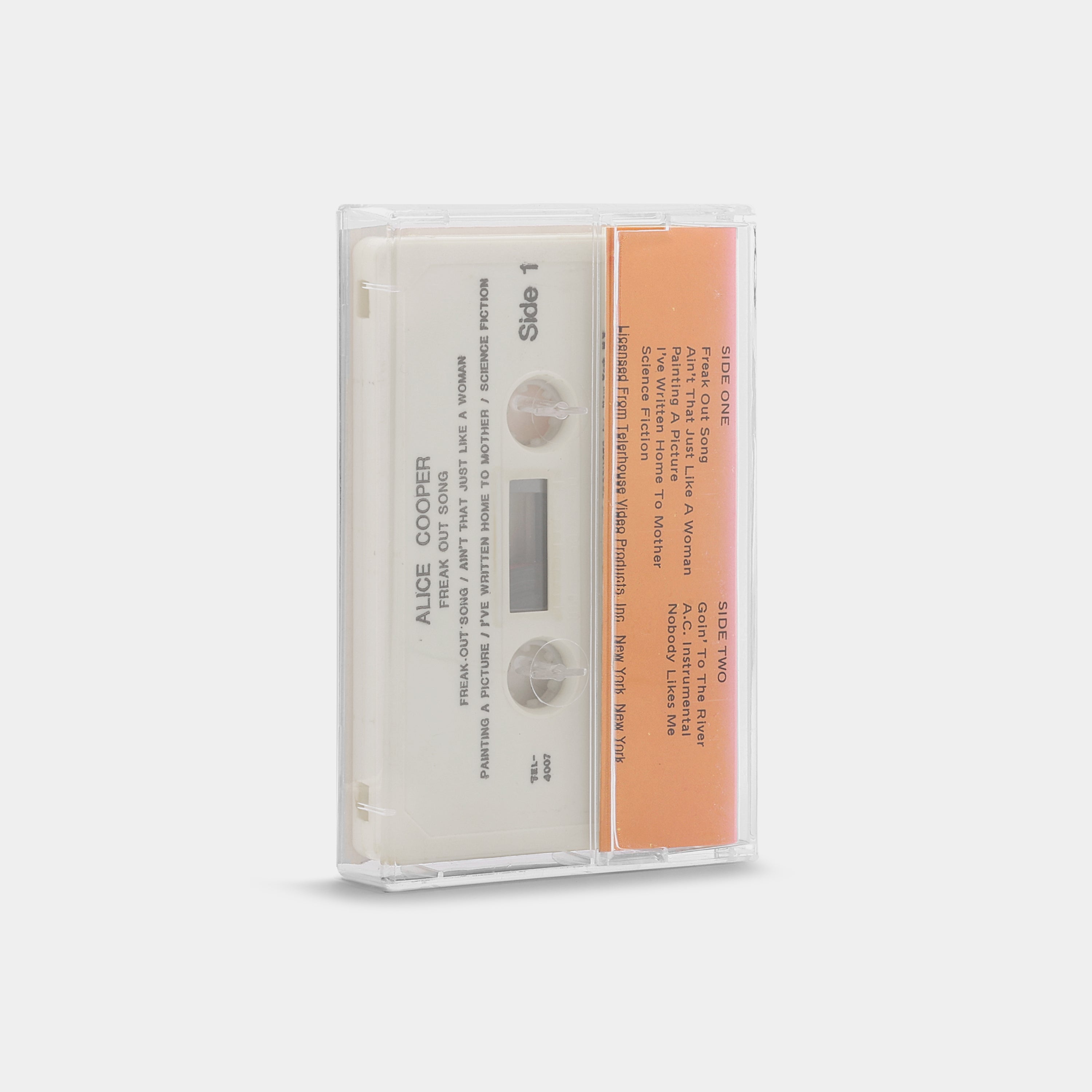 Alice Cooper - Freak Out Song Cassette Tape