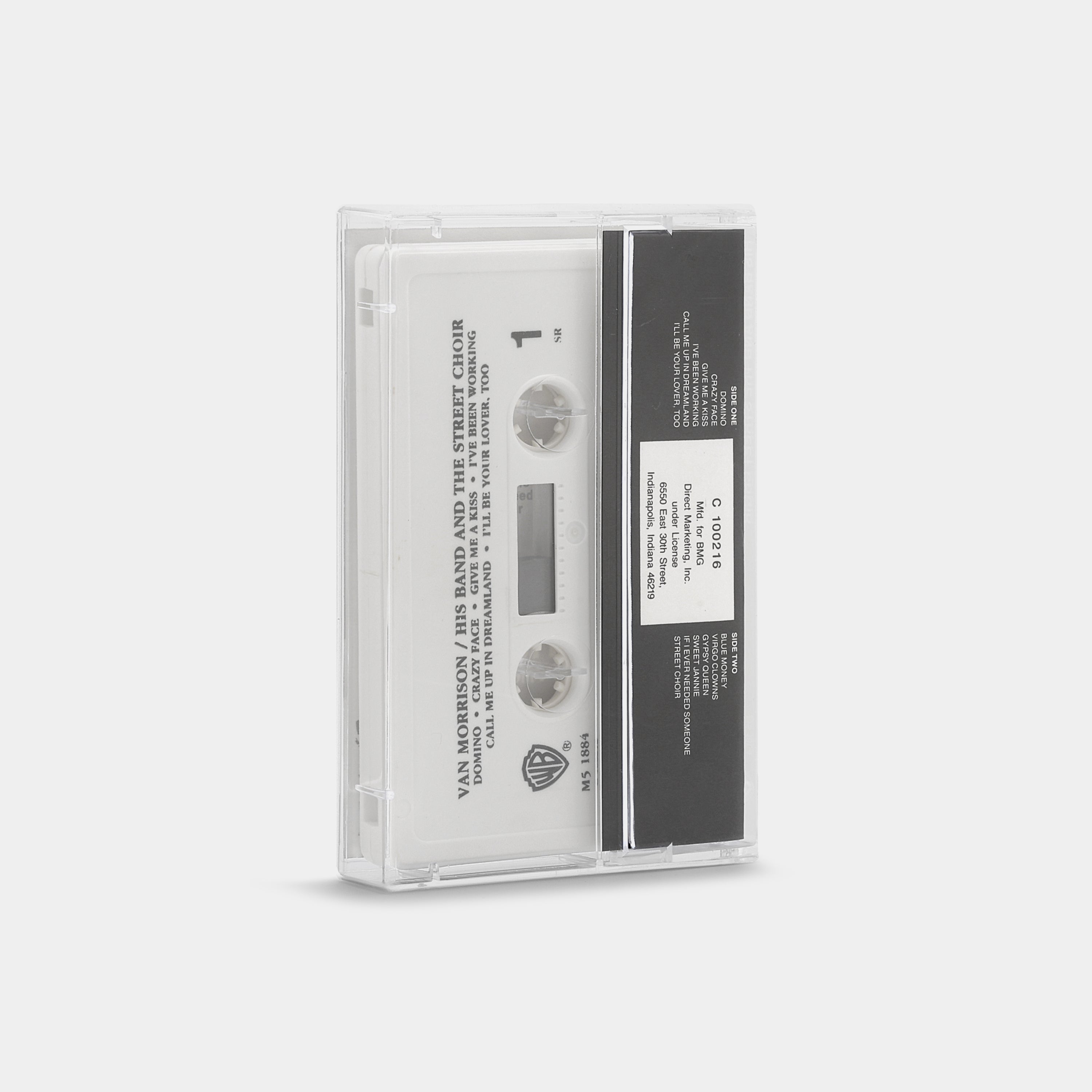 Van Morrison - His Band And The Street Choir Cassette Tape