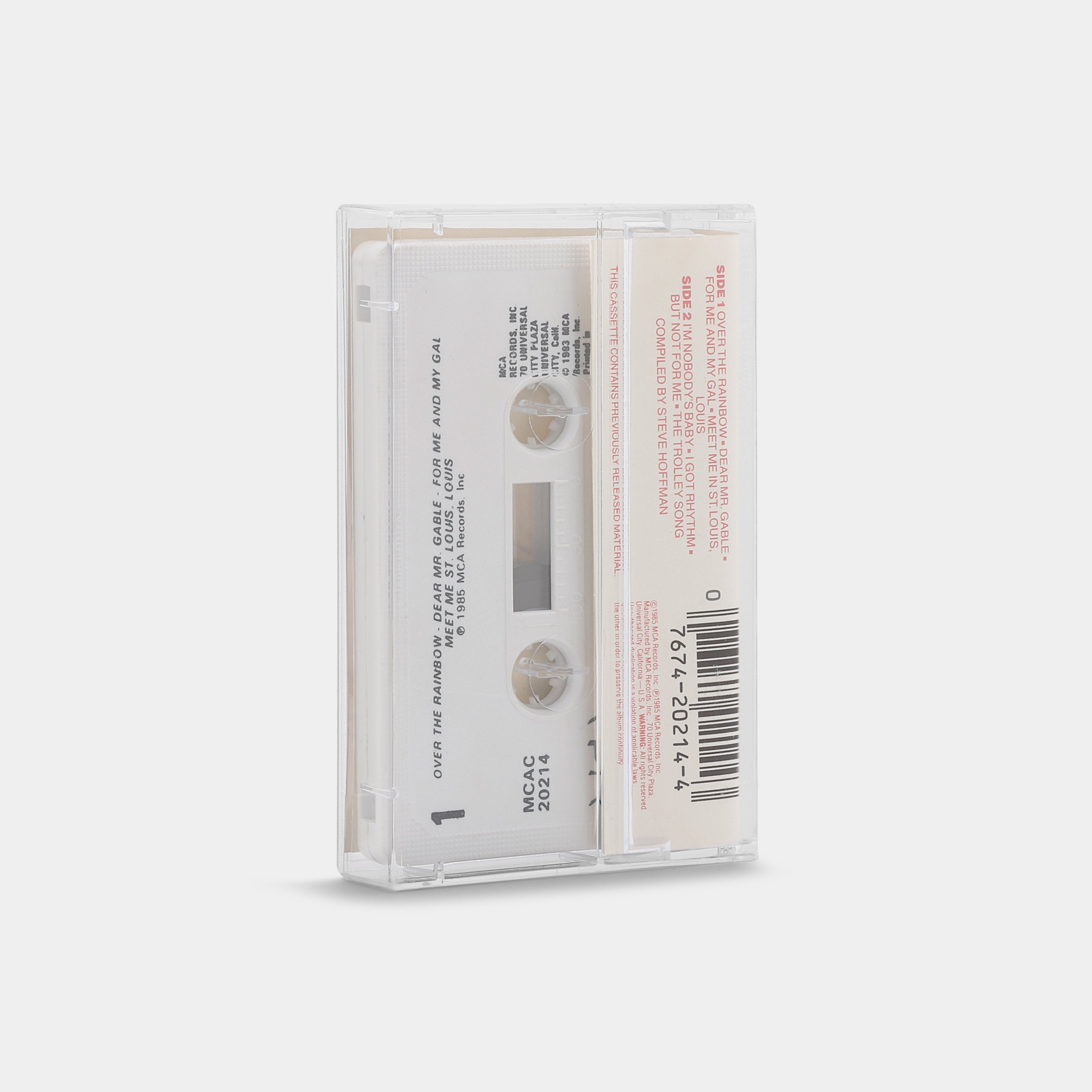 Judy Garland - Over The Rainbow Cassette Tape