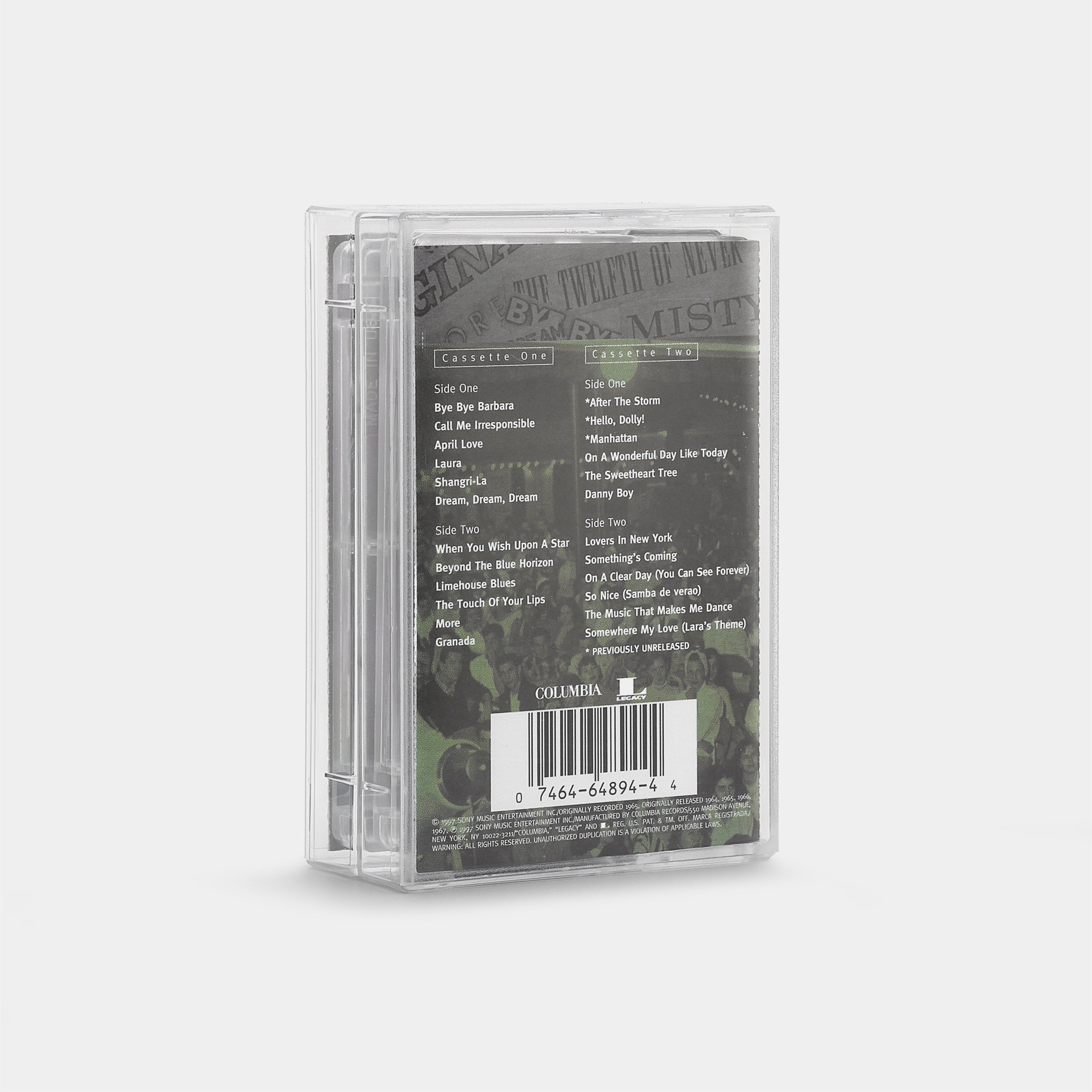 Johnny Mathis - The Global Masters Cassette Tape Set