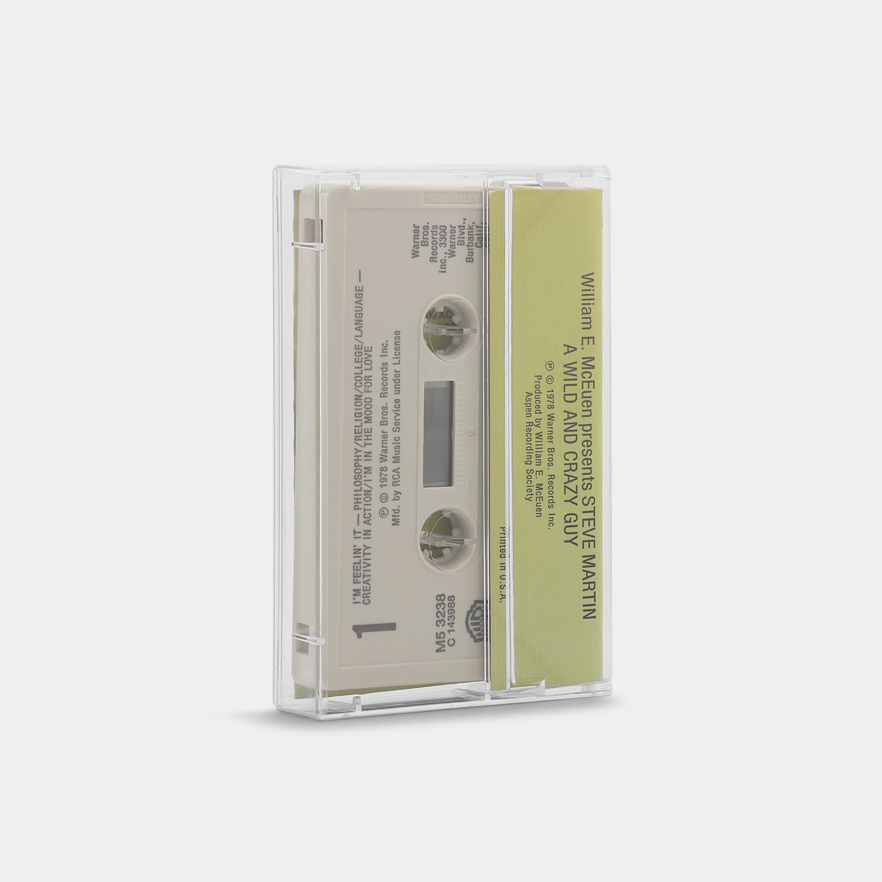 Steve Martin - A Wild And Crazy Guy Cassette Tape