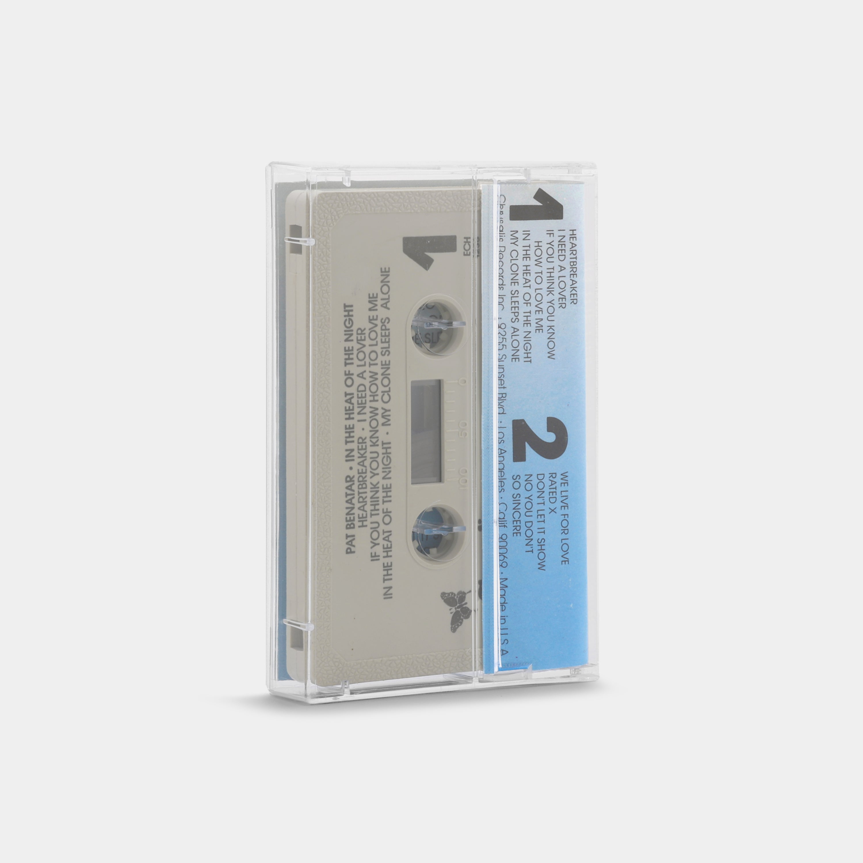 Pat Benatar - In The Heat Of The Night Cassette Tape