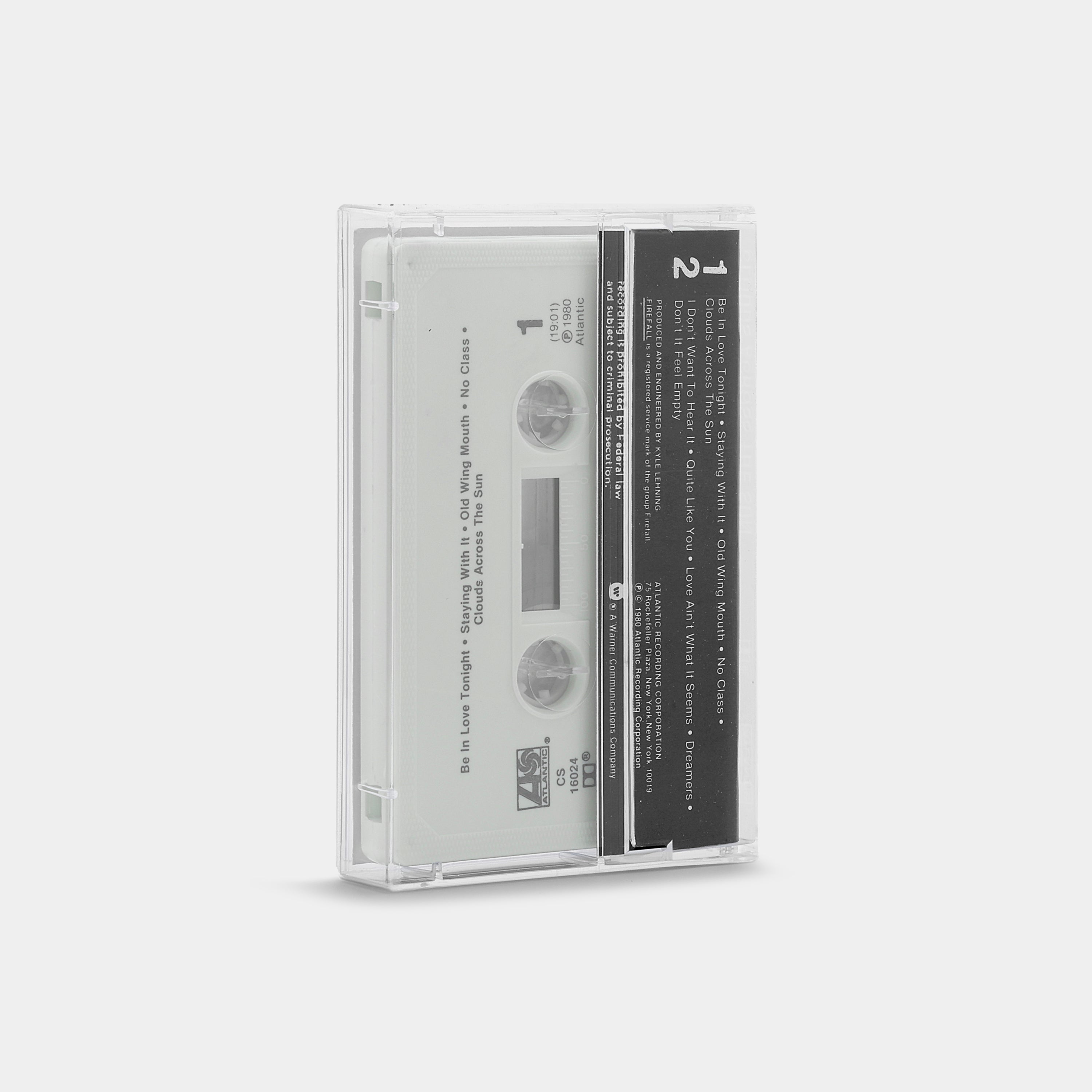 Firefall - Clouds Across The Sun Cassette Tape