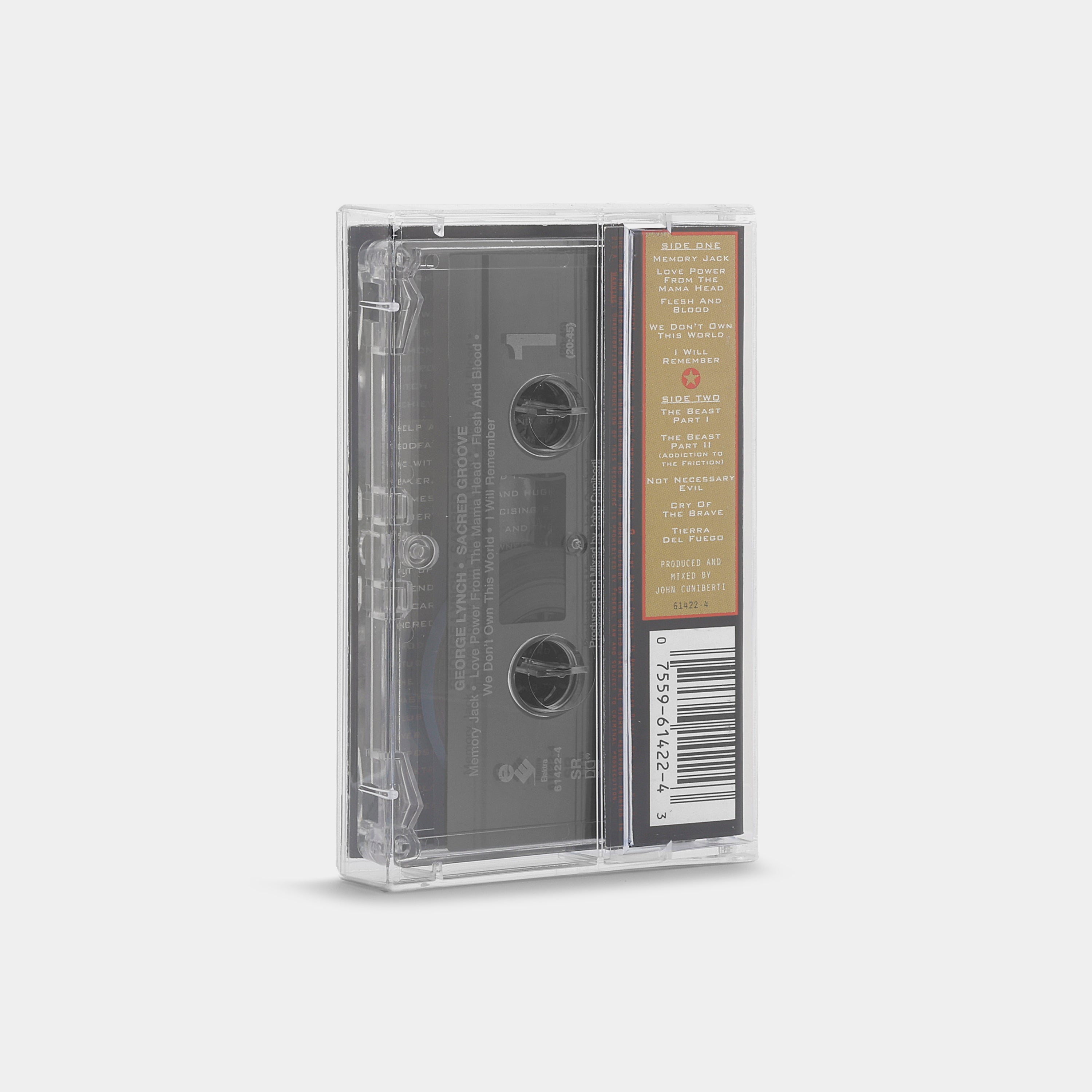 George Lynch - Sacred Groove Cassette Tape