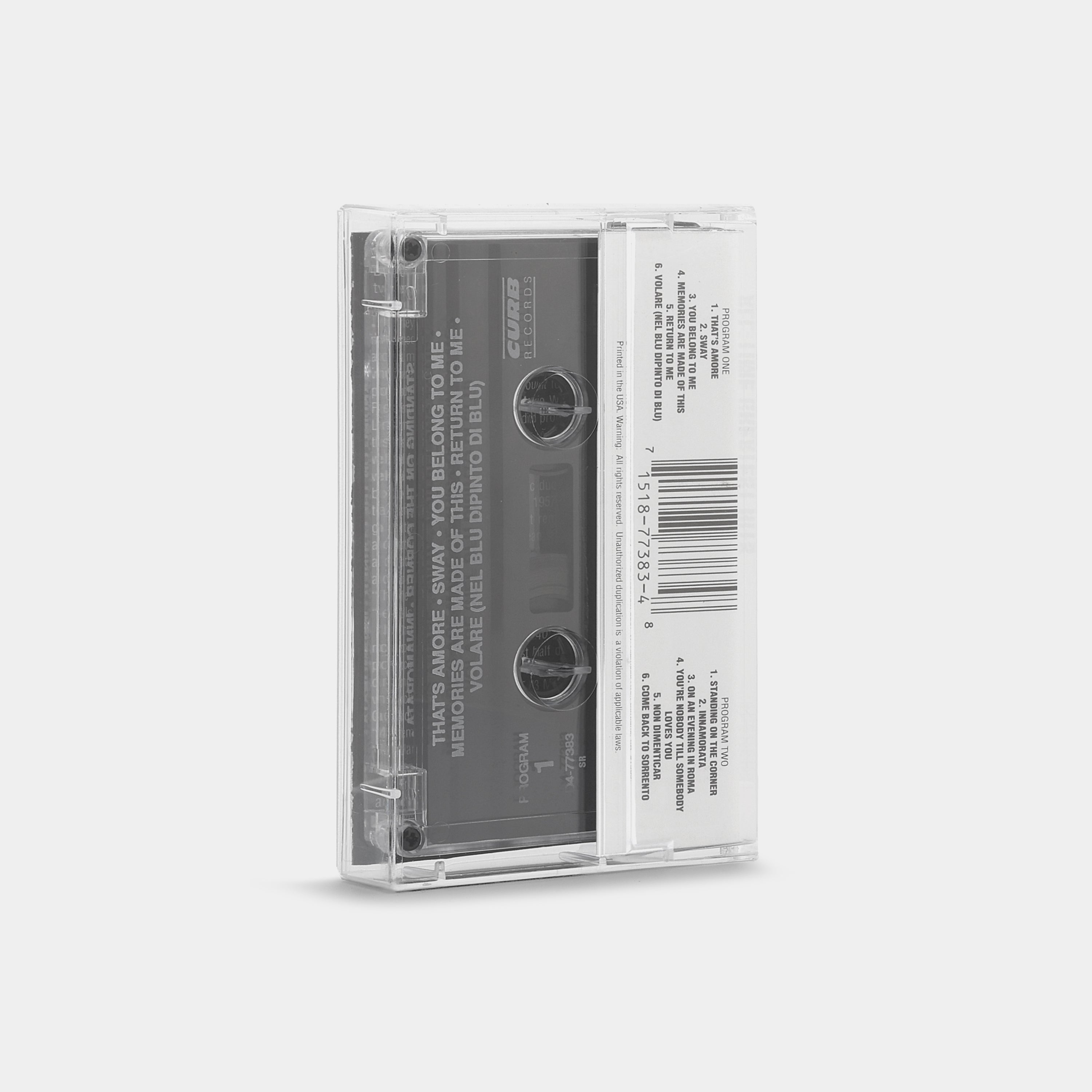 Dean Martin - All-Time Greatest Hits Cassette Tape