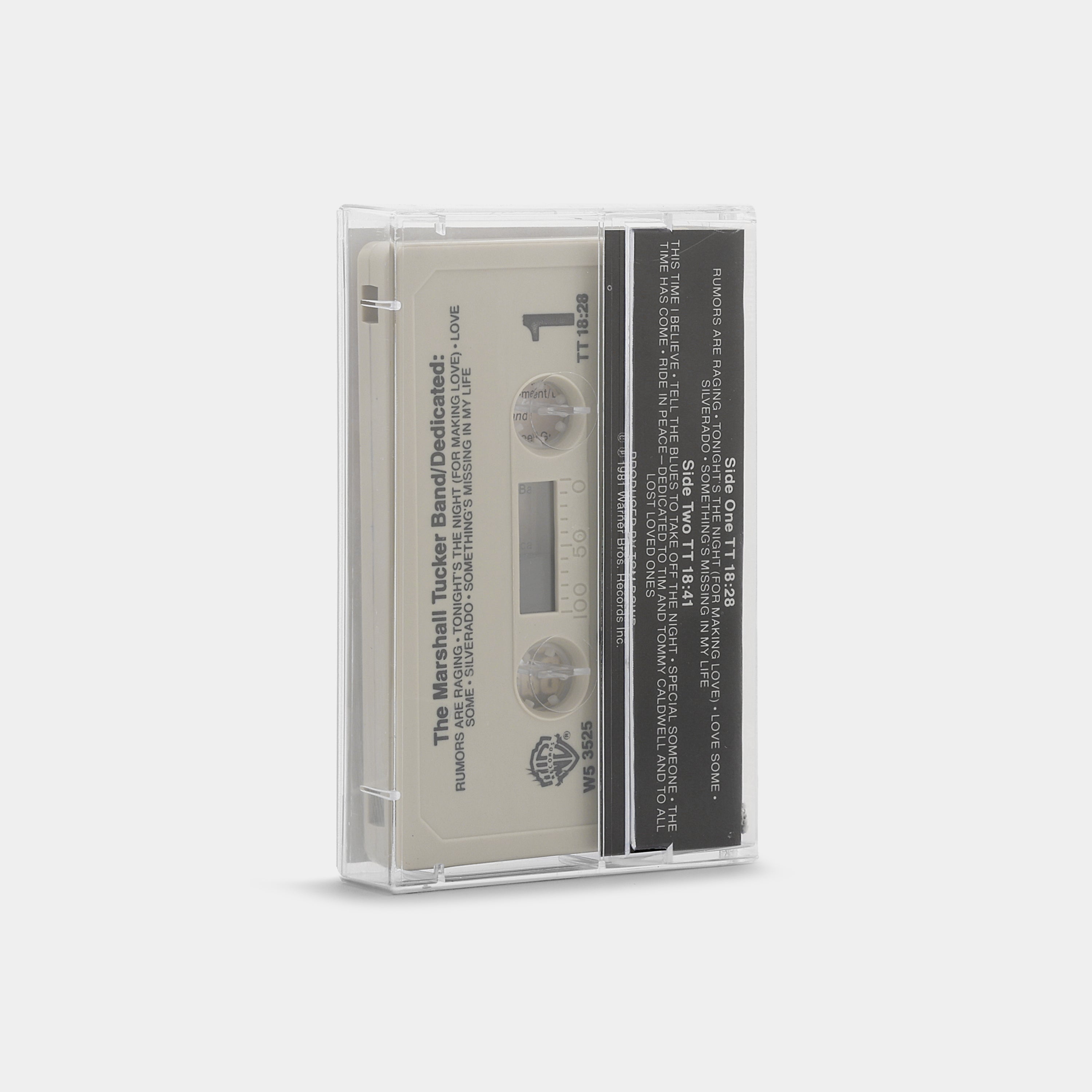 The Marshall Tucker Band - Dedicated Cassette Tape