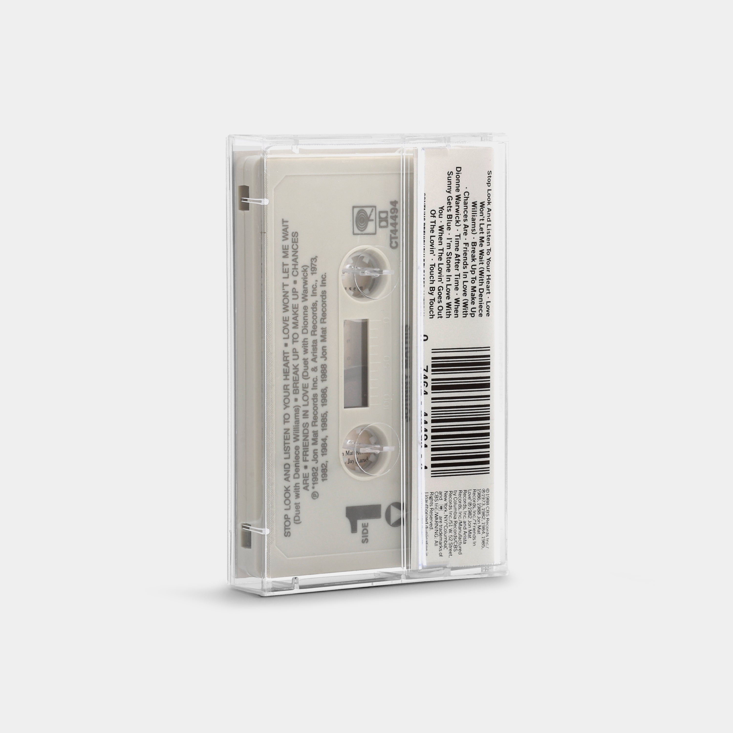 Johnny Mathis - Love Songs Cassette Tape