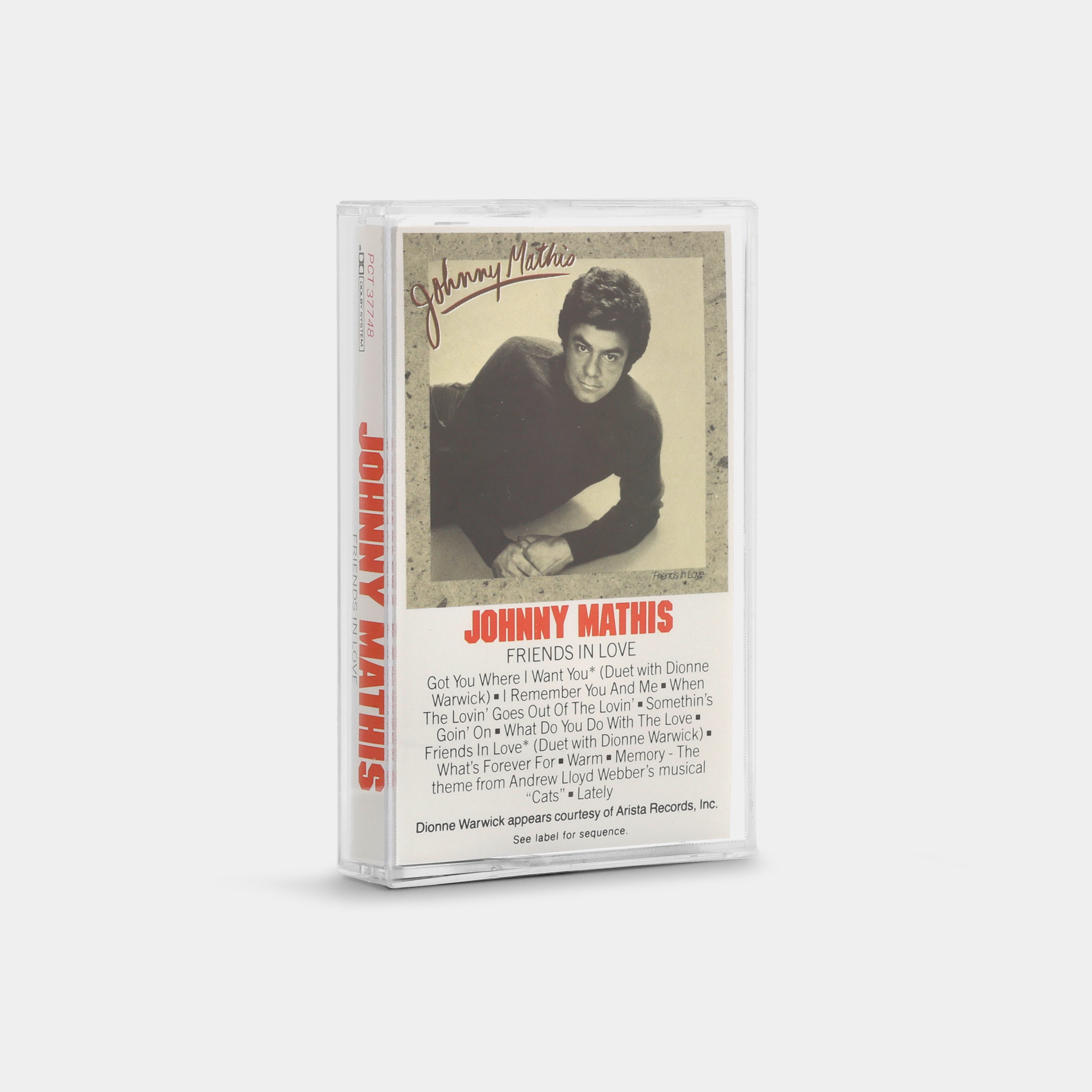 Johnny Mathis - Friends In Love Cassette Tape
