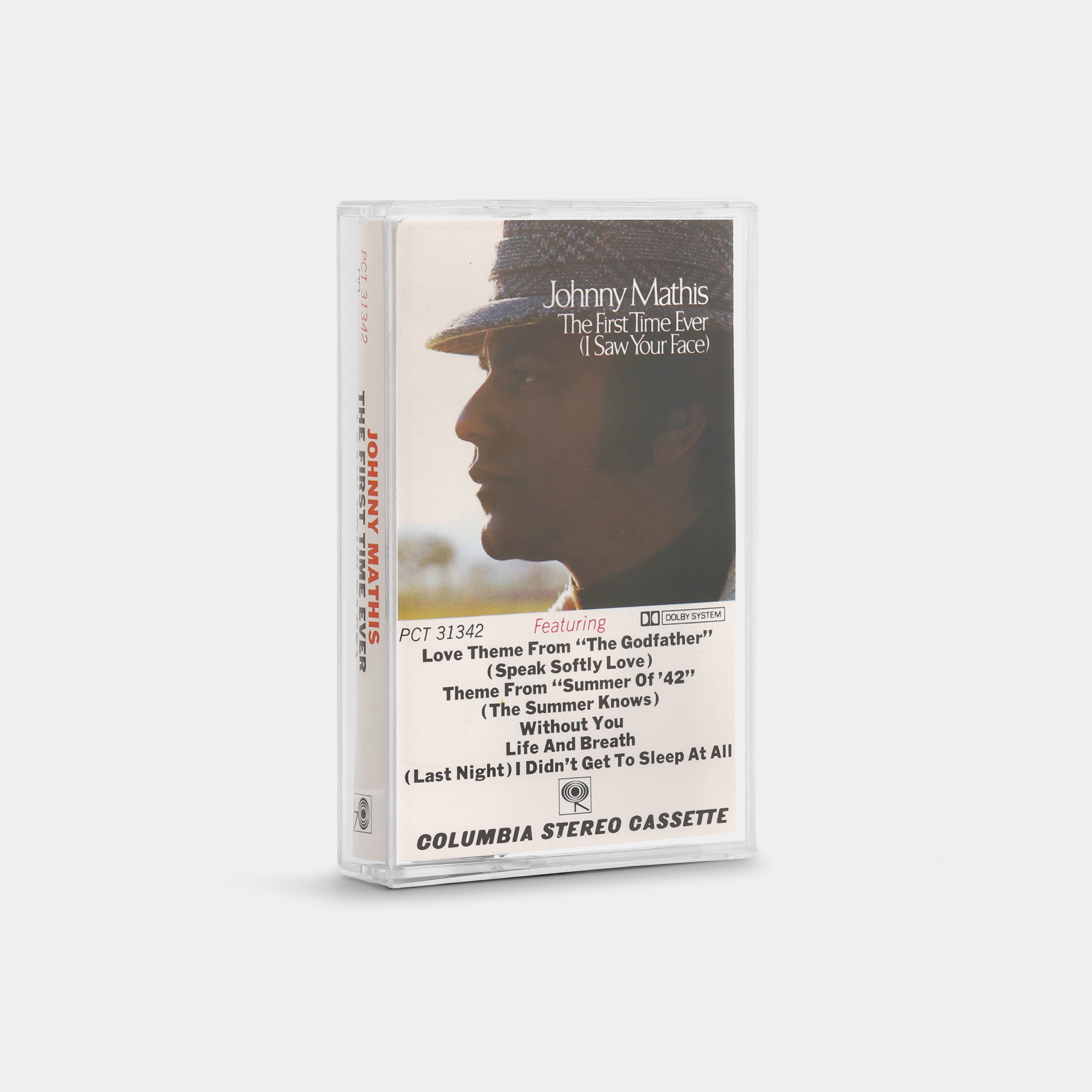Johnny Mathis - The First Time Ever (I Saw Your Face) Cassette Tape