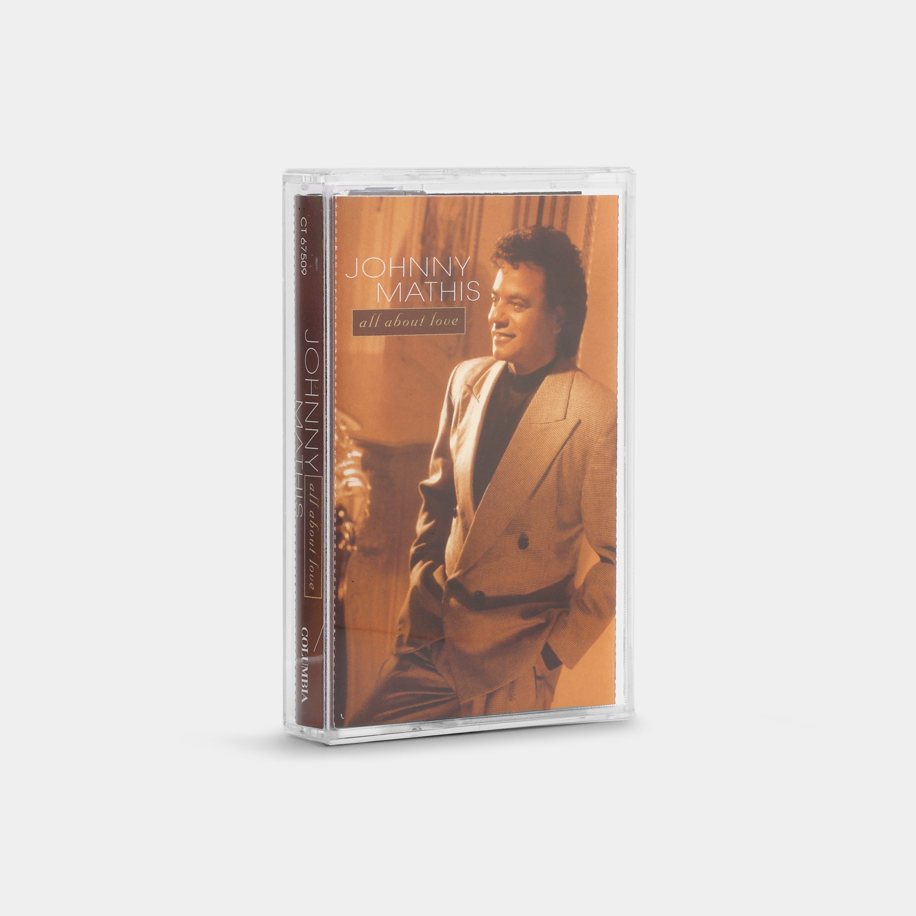 Johnny Mathis - All About Love Cassette Tape