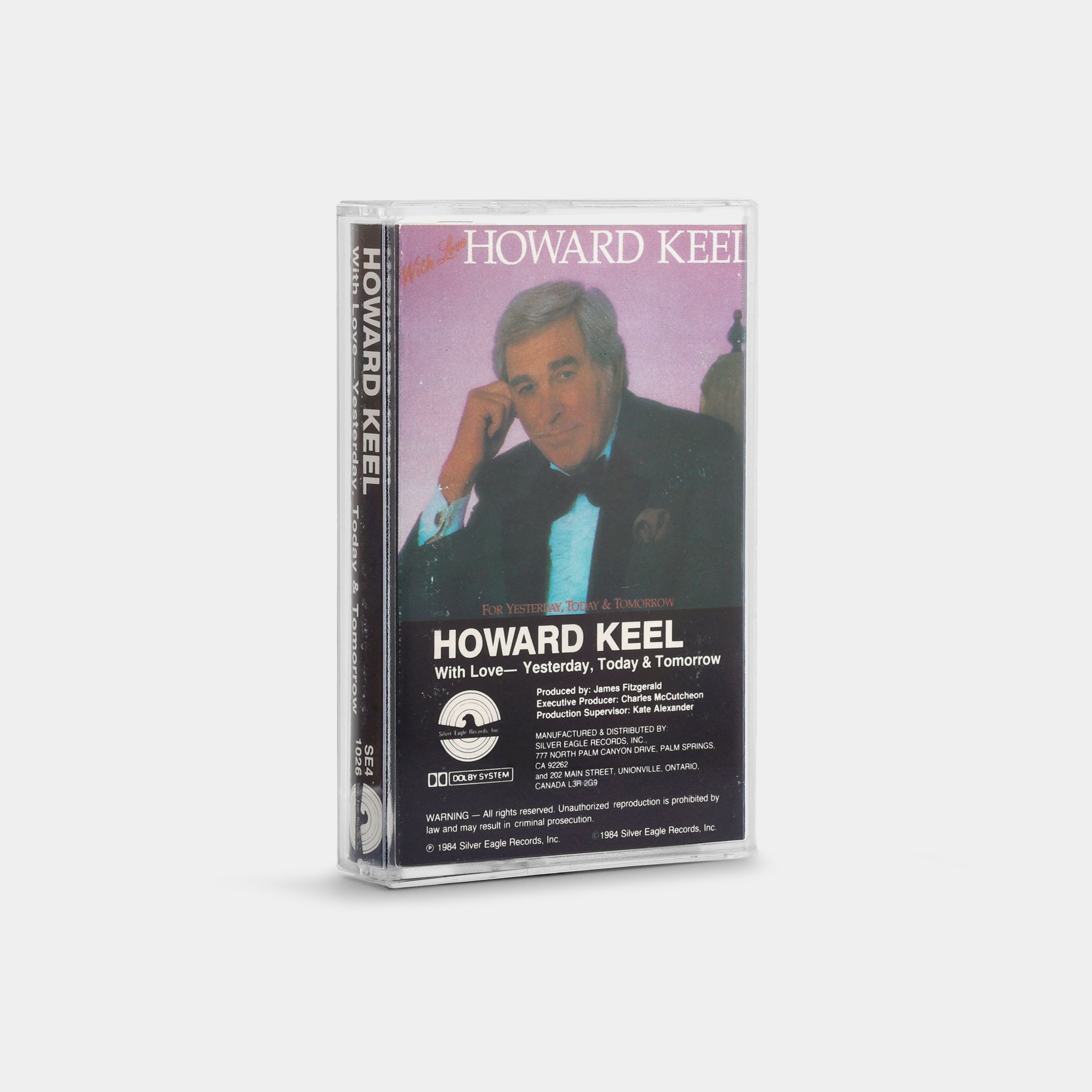 Howard Keel - With Love: For Yesterday, Today & Tomorrow Cassette Tape