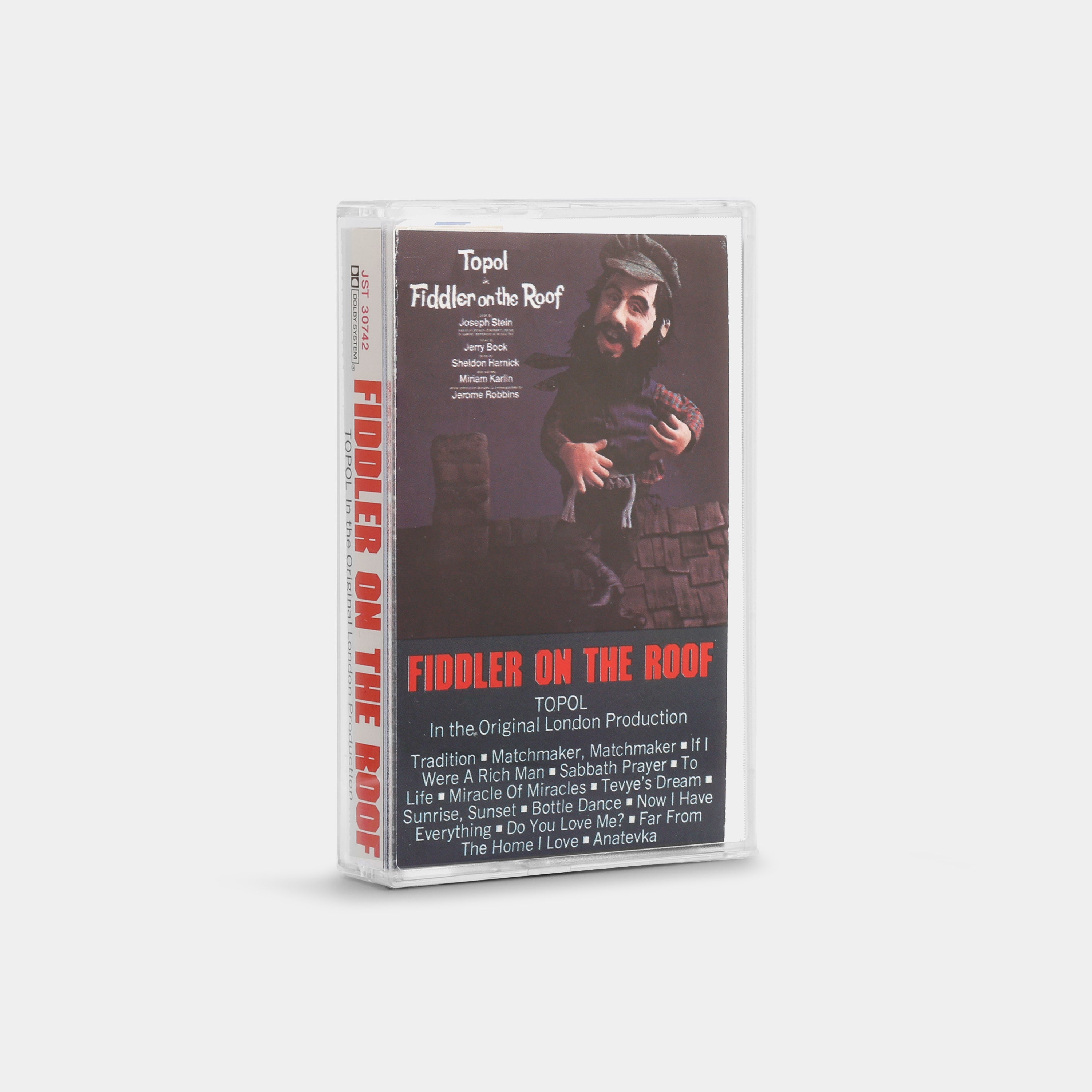 Topol - Fiddler On The Roof (Original London Production) Cassette Tape