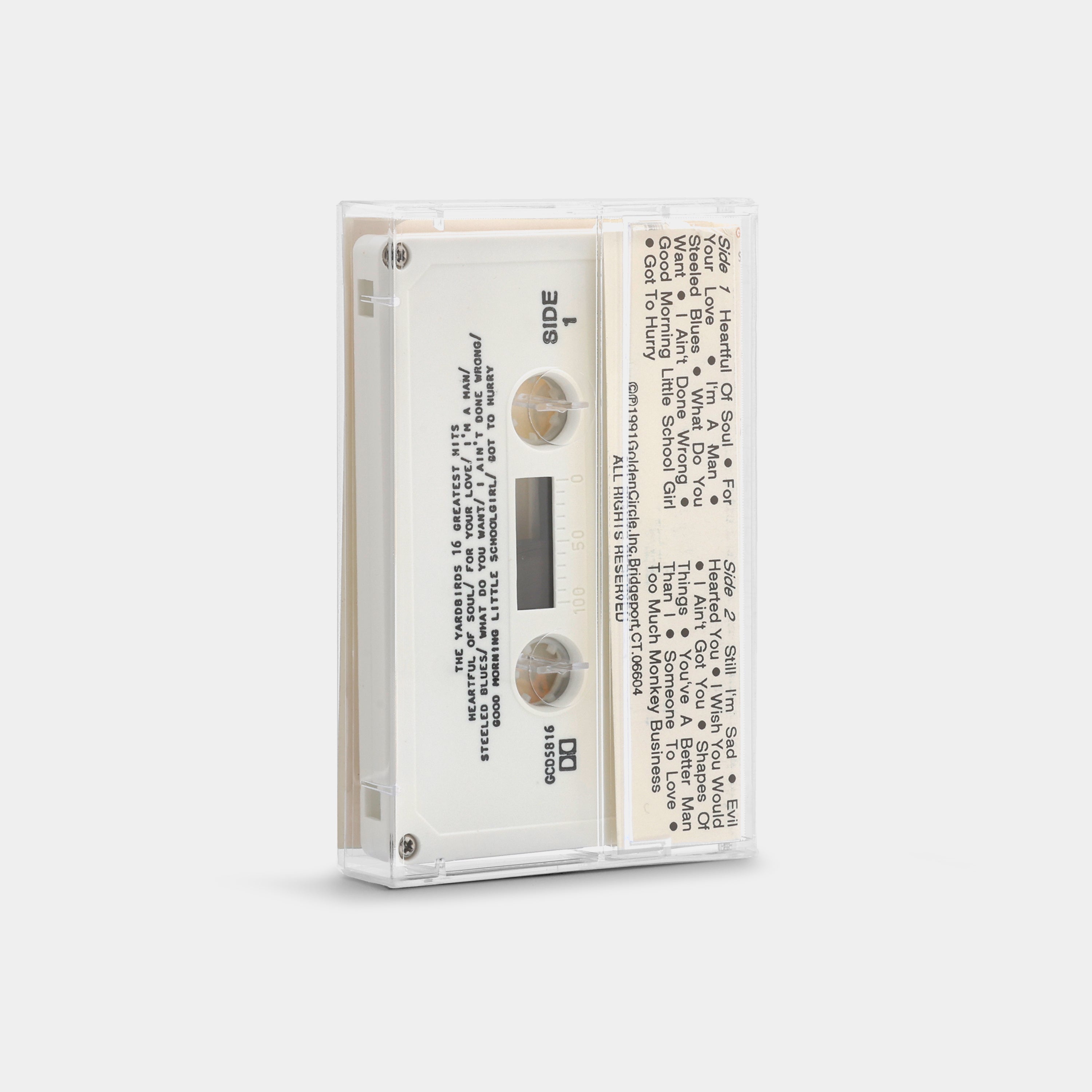 The Yardbirds - 16 Greatest Hits Cassette Tape