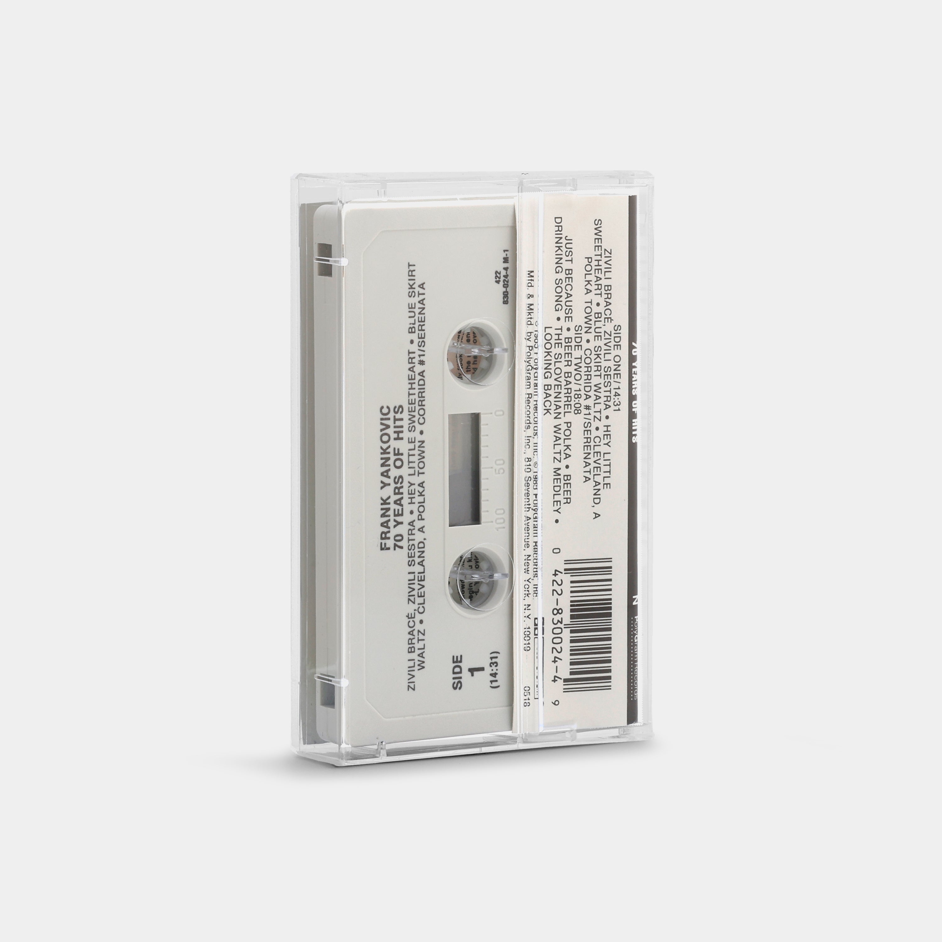 Frank Yankovic - 70 Years Of Hits Cassette Tape