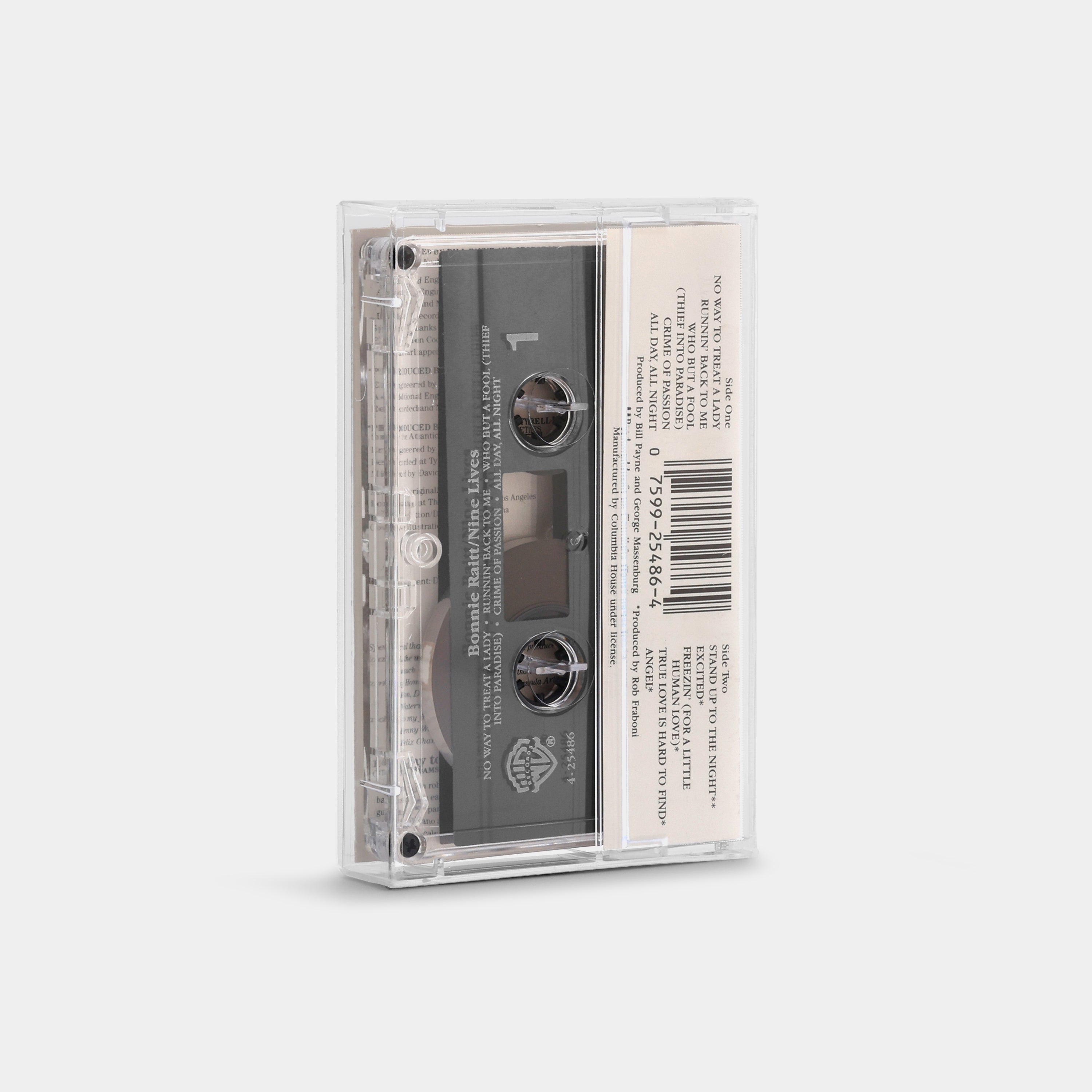 Bonnie Raitt - Nine Lives Cassette Tape