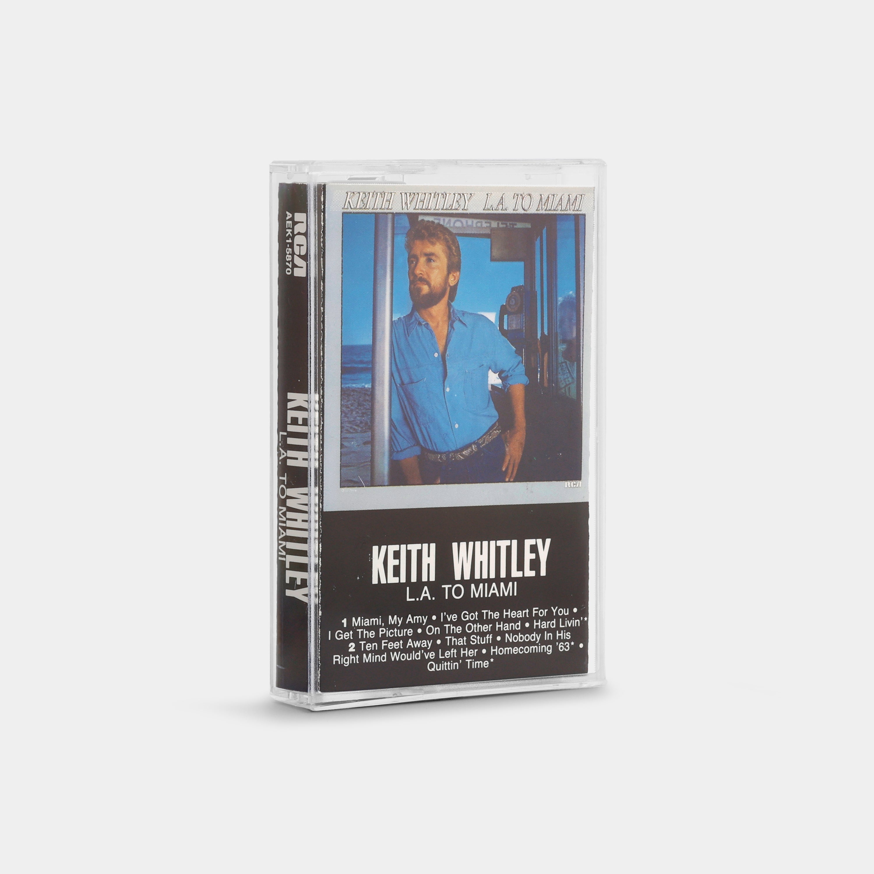 Keith Whitley - L.A. To Miami Cassette Tape