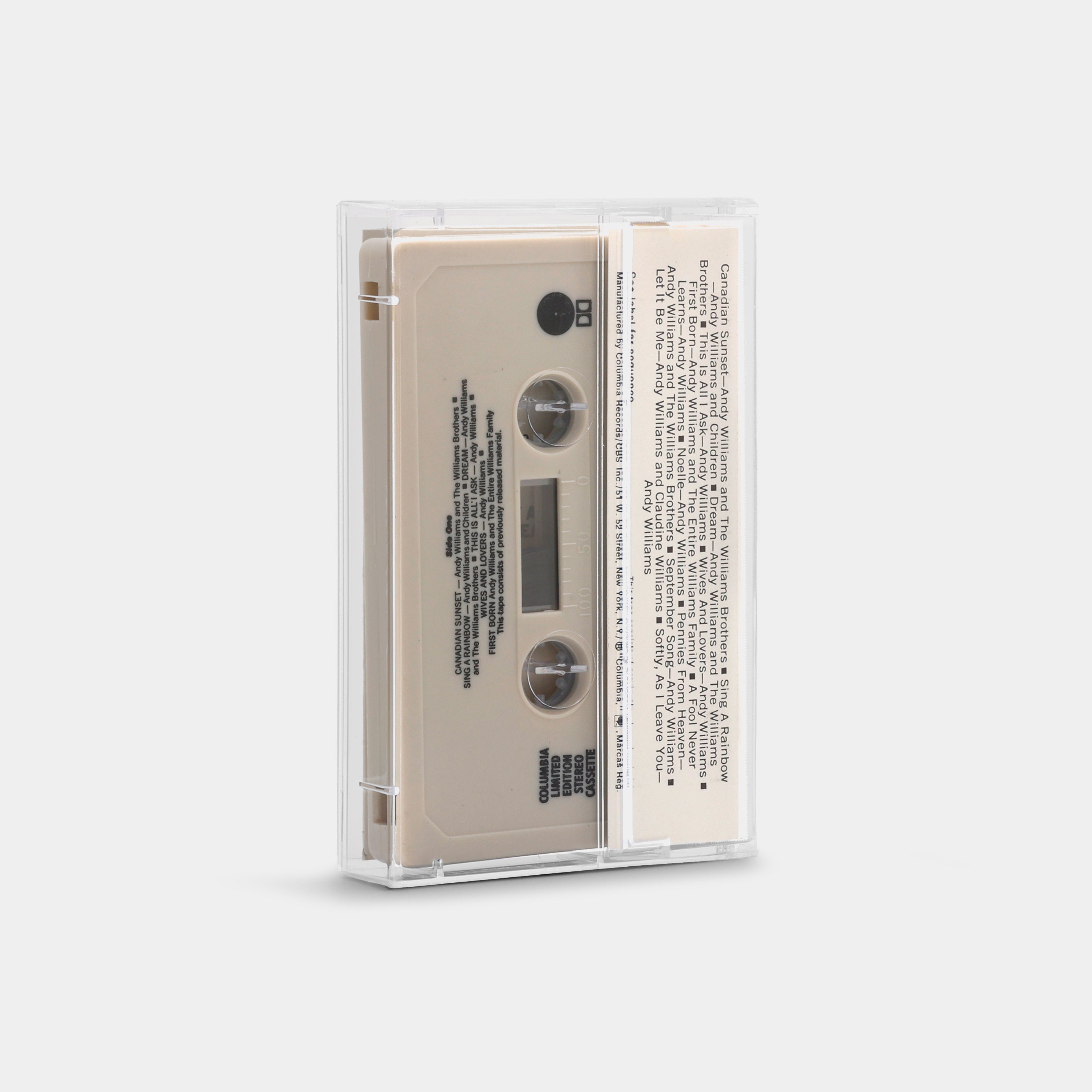 Andy Williams - The Wonderful World Of Andy Williams Cassette Tape