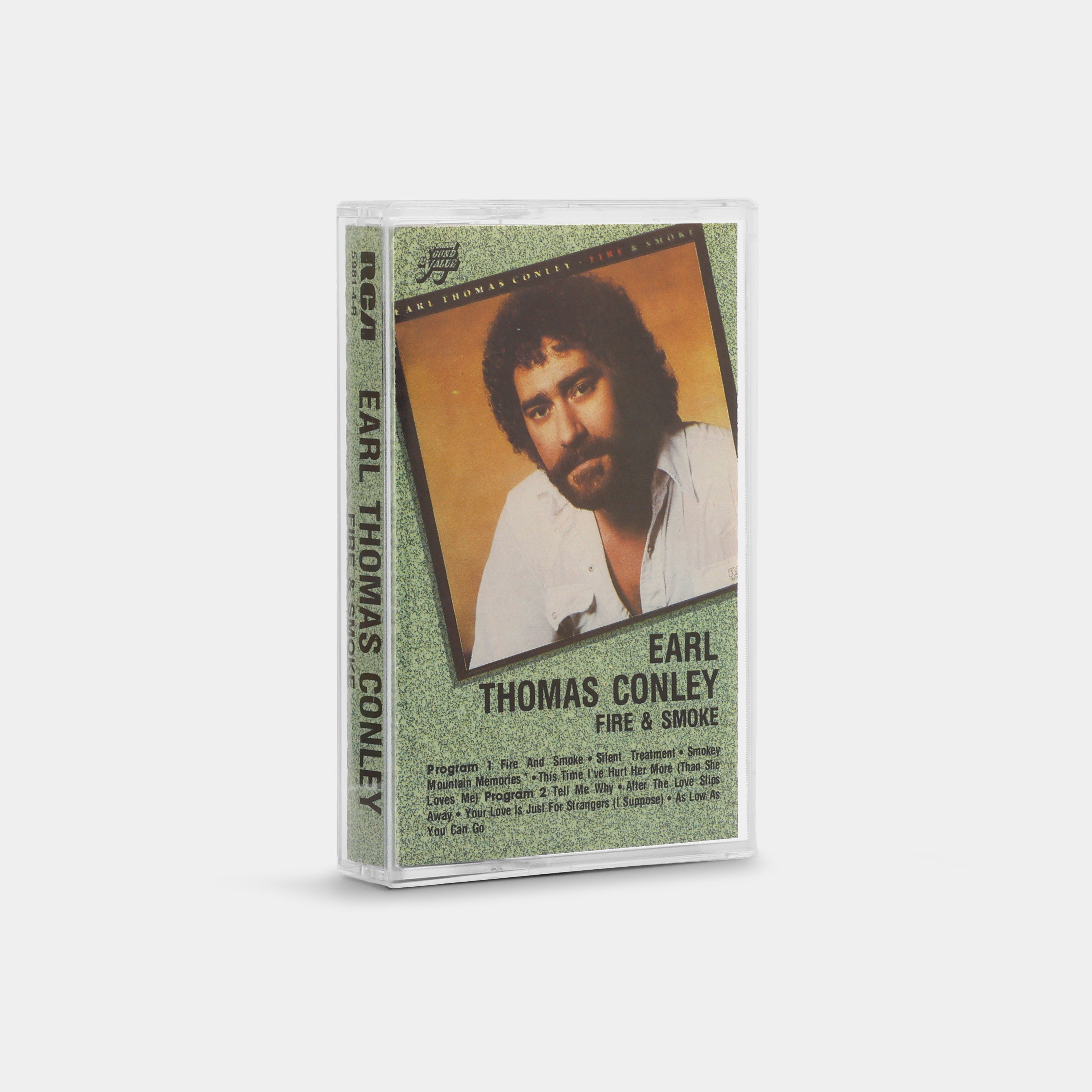 Earl Thomas Conley - Fire & Smoke Cassette Tape