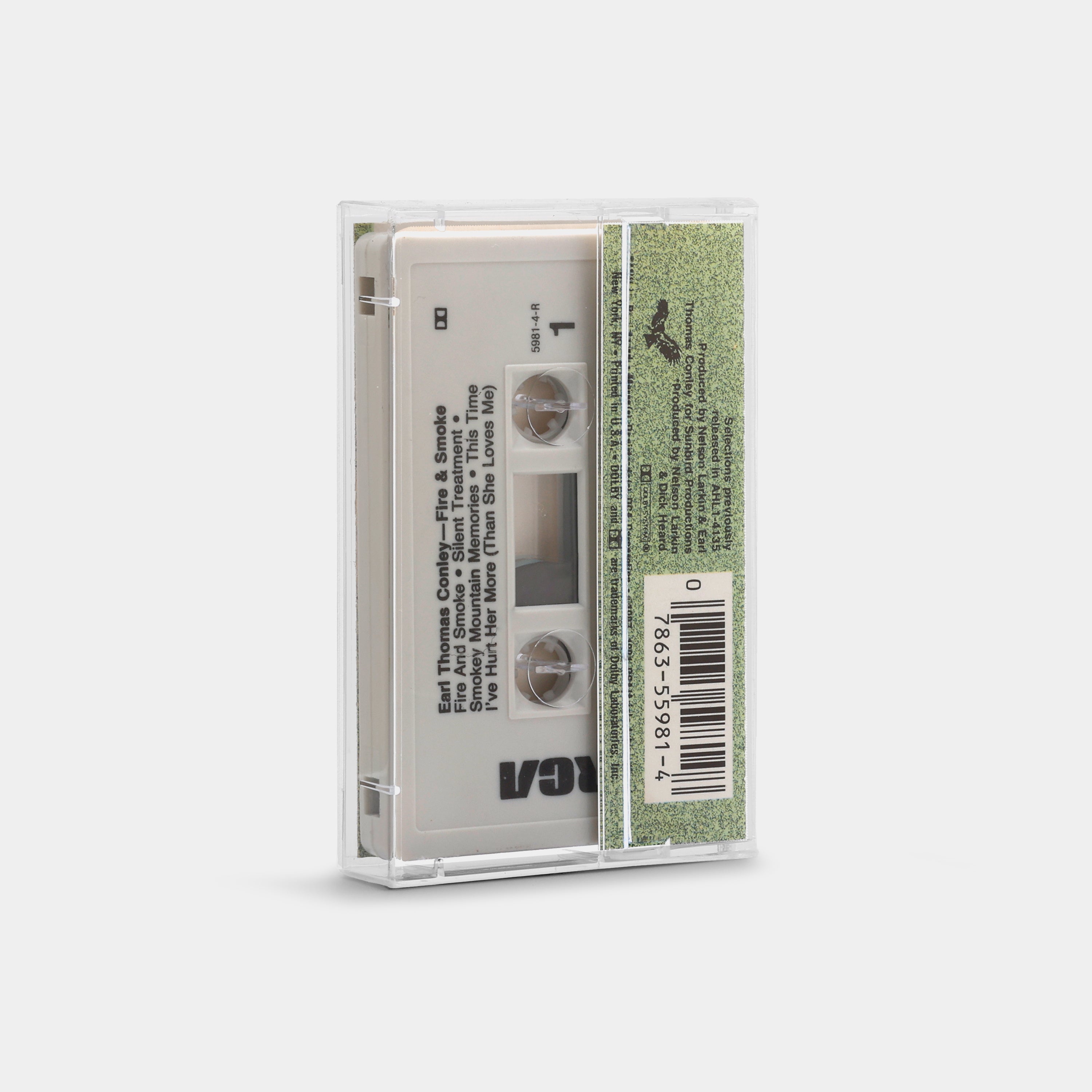 Earl Thomas Conley - Fire & Smoke Cassette Tape
