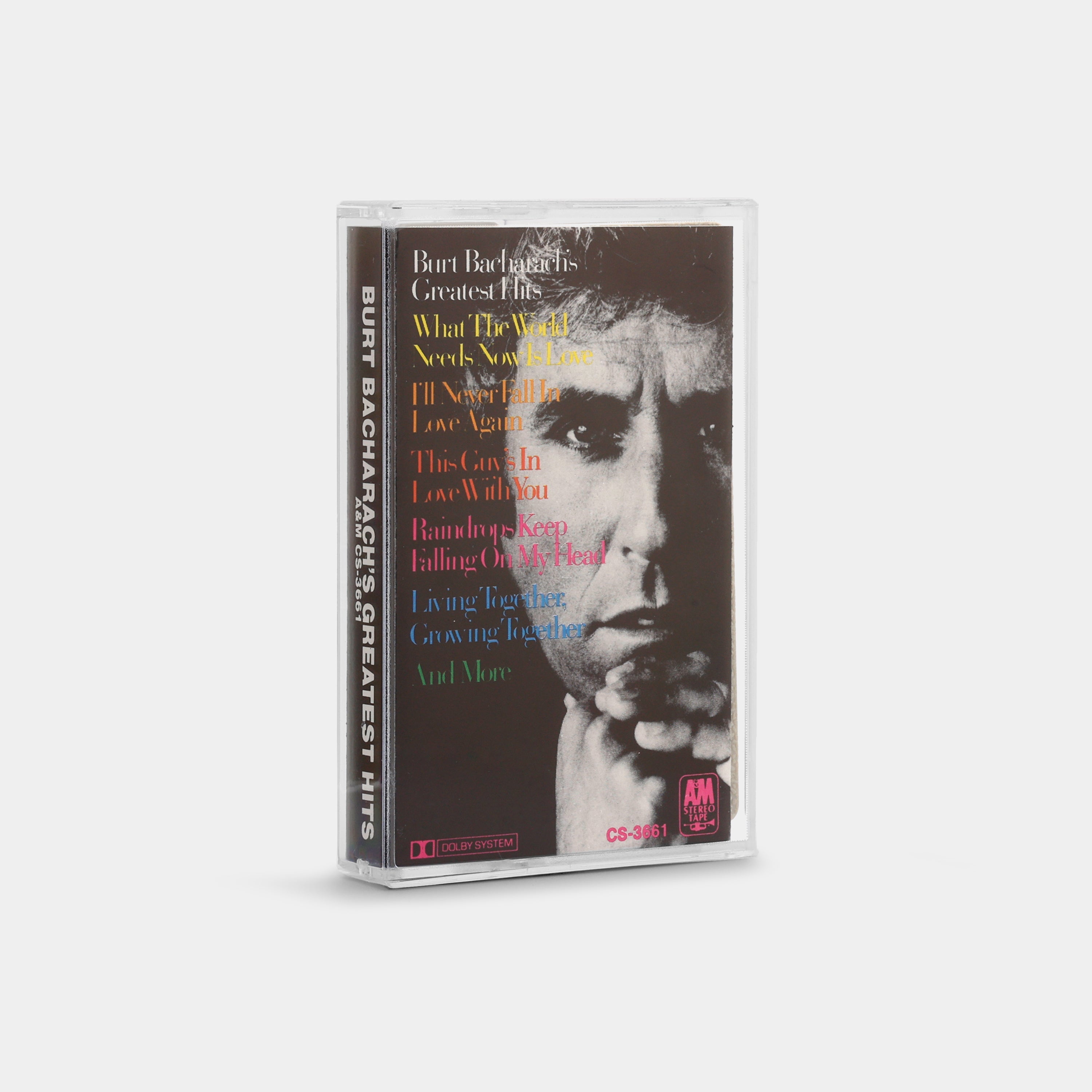 Burt Bacharach - Burt Bacharach's Greatest Hits Cassette Tape