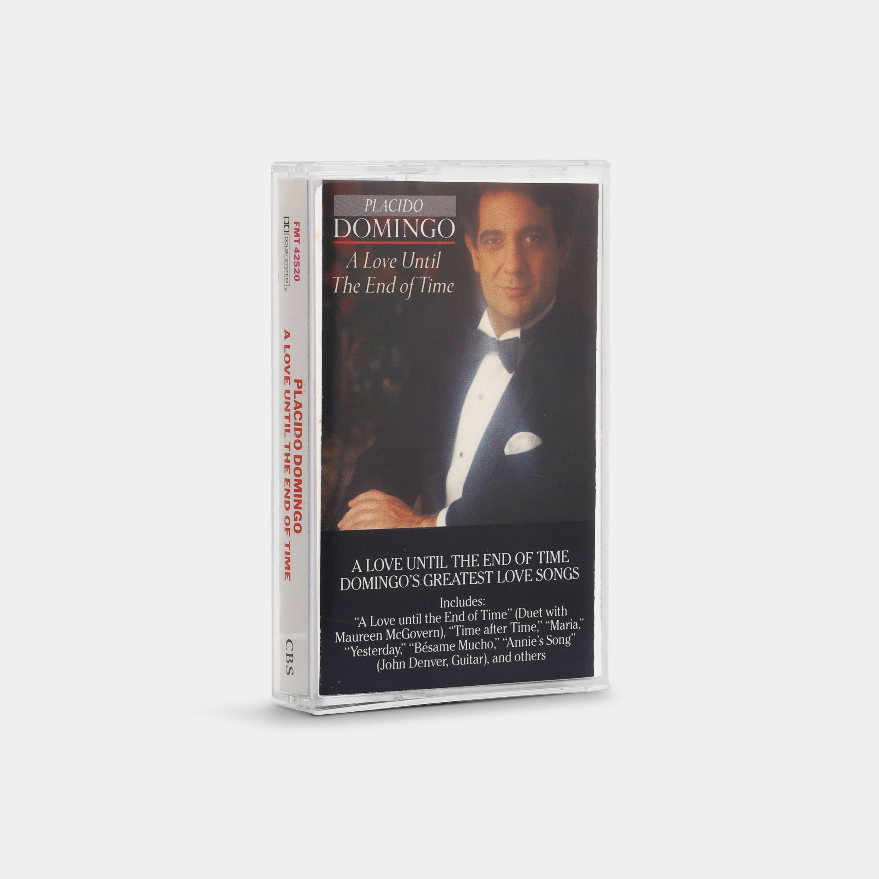 Plácido Domingo - A Love Until The End Of Time Cassette Tape