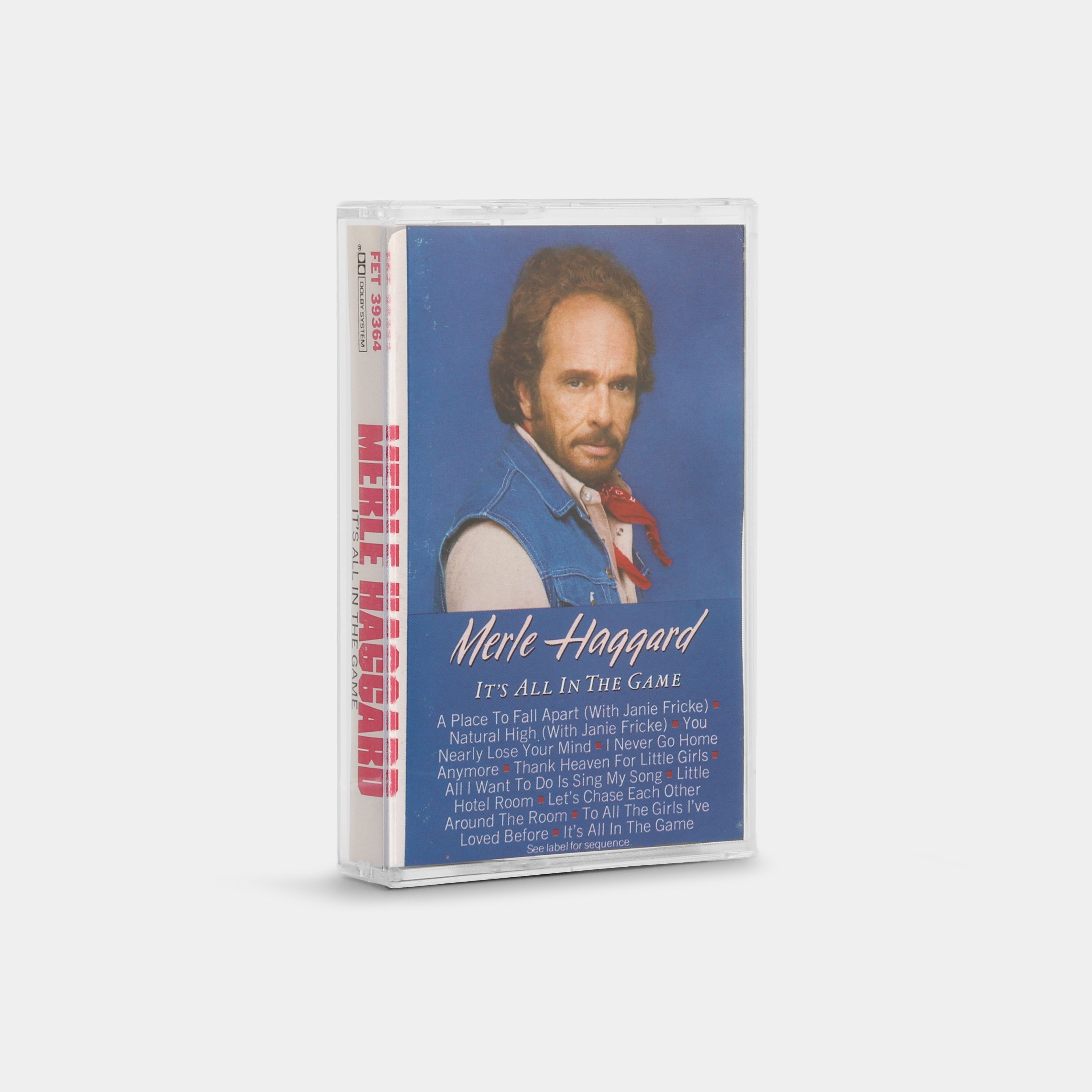 Merle Haggard - It's All In The Game Cassette Tape