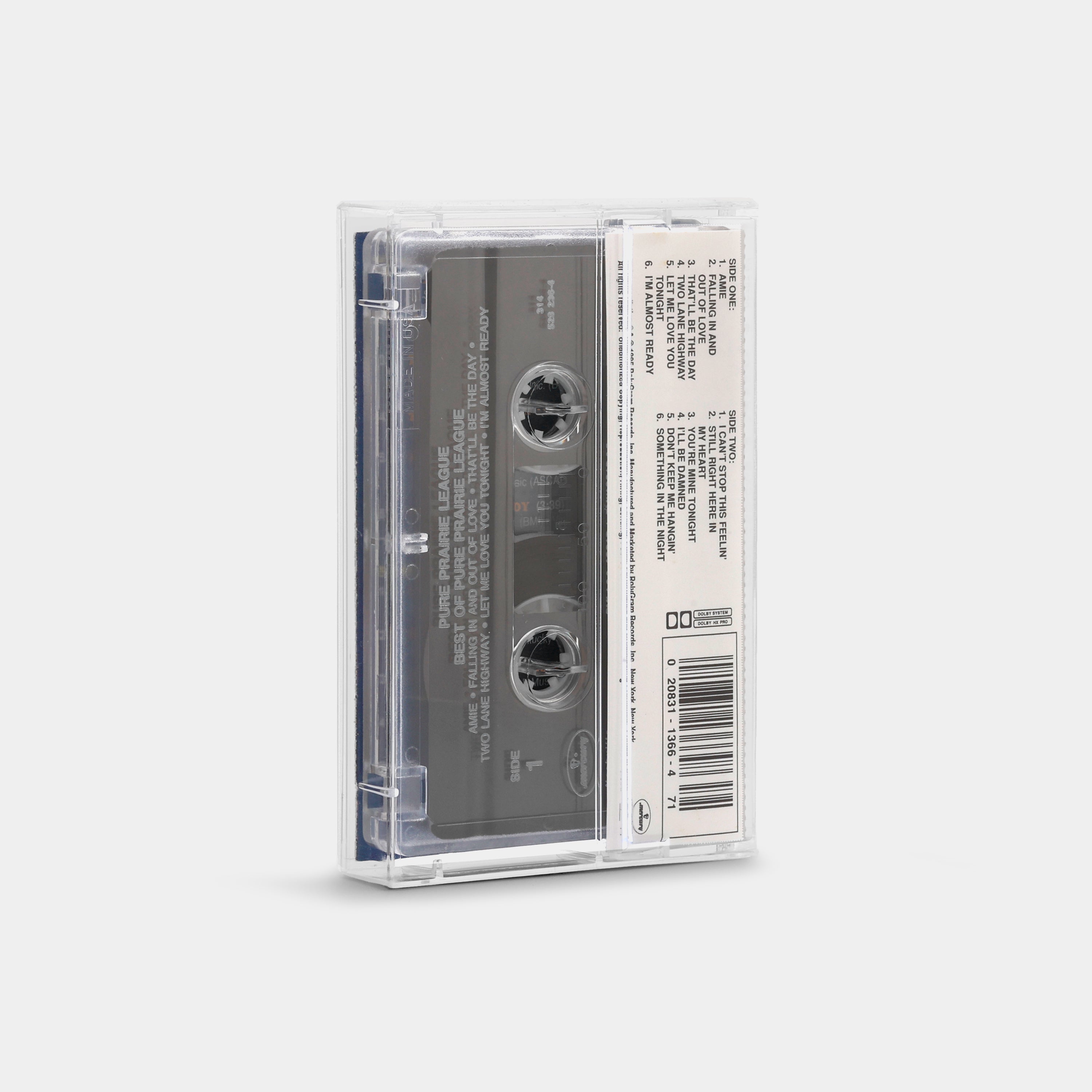 Pure Prairie League - Best Of Pure Prairie League Cassette Tape