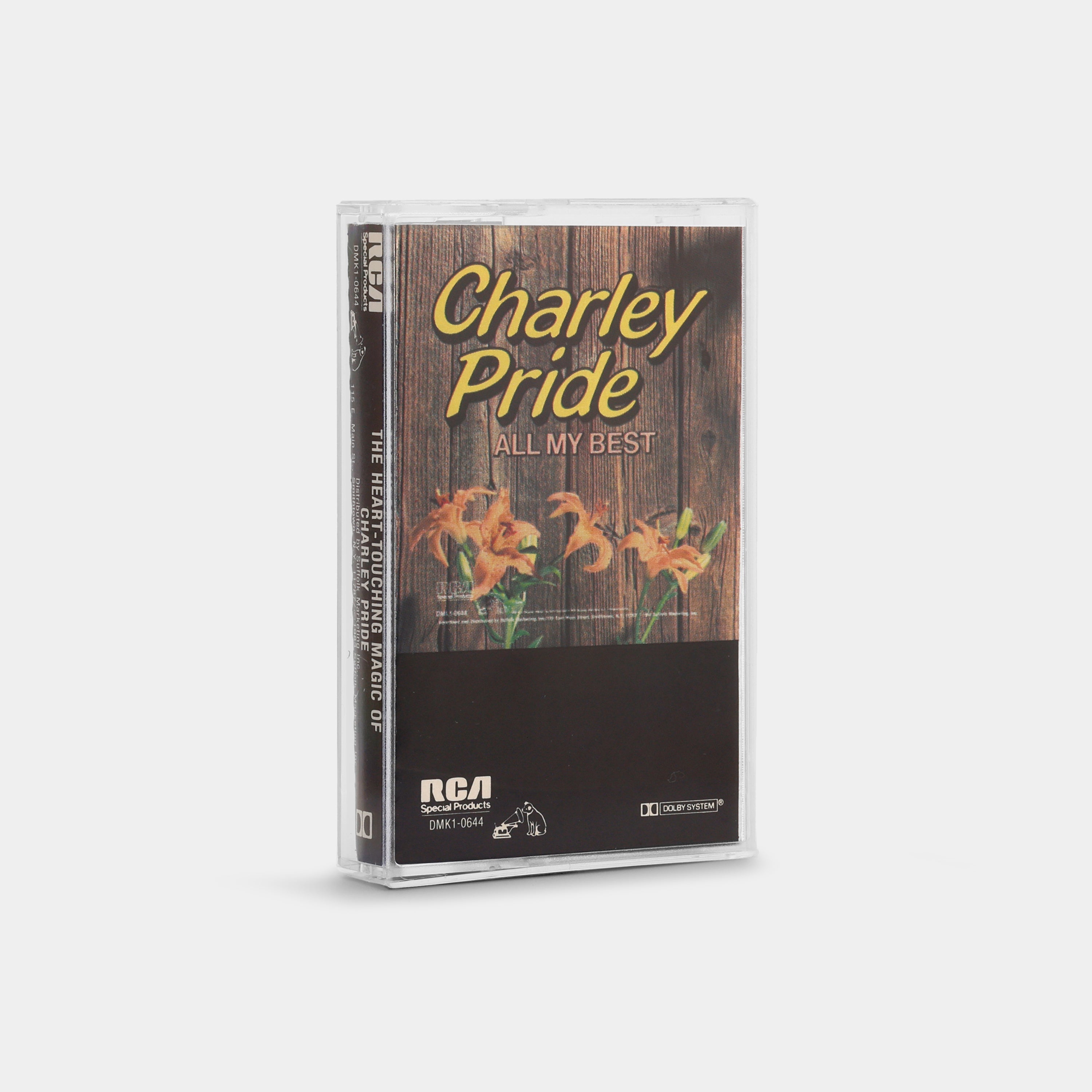 Charley Pride - All My Best: The Heart Touching Magic Of Charley Pride Cassette Tape