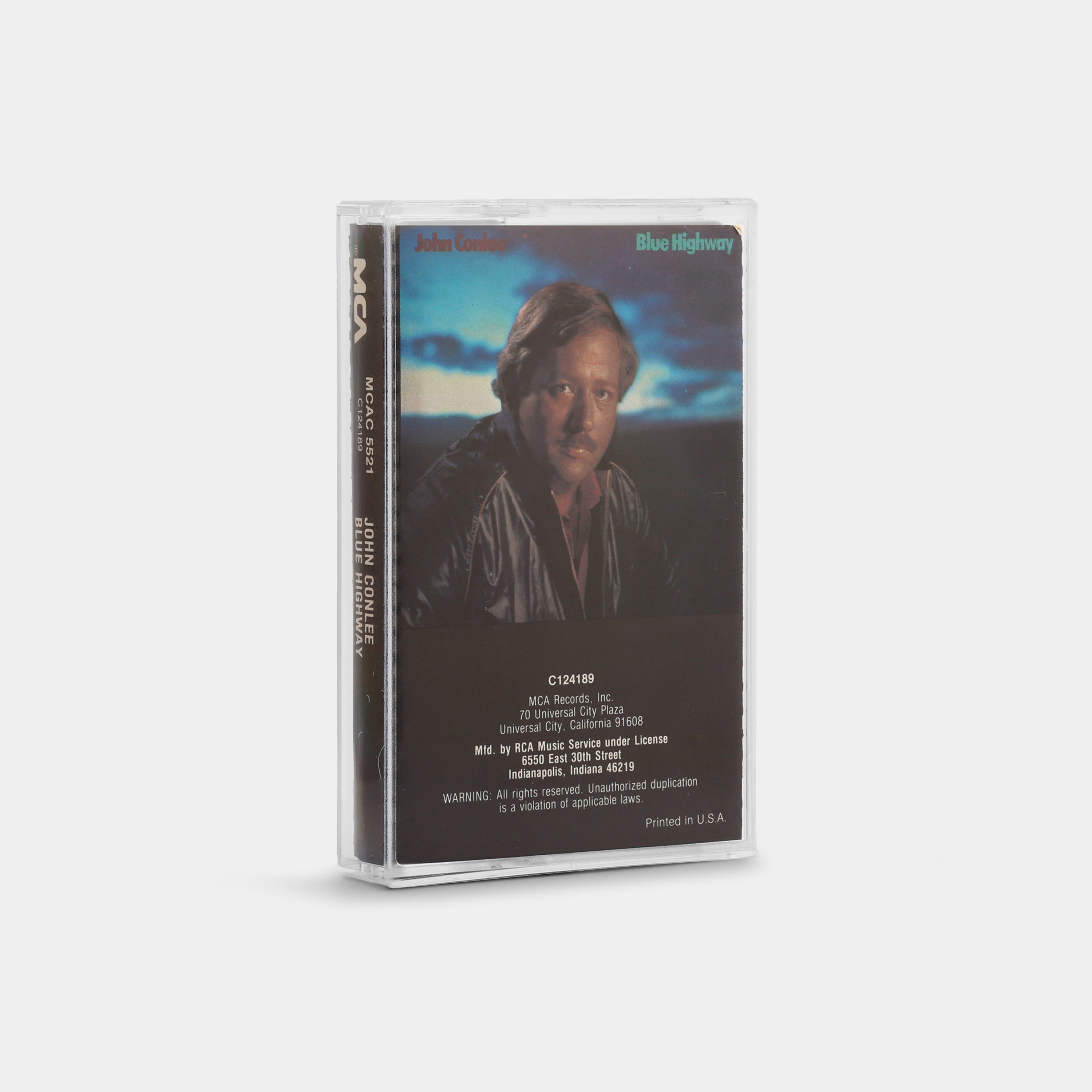 John Conlee - Blue Highway Cassette Tape