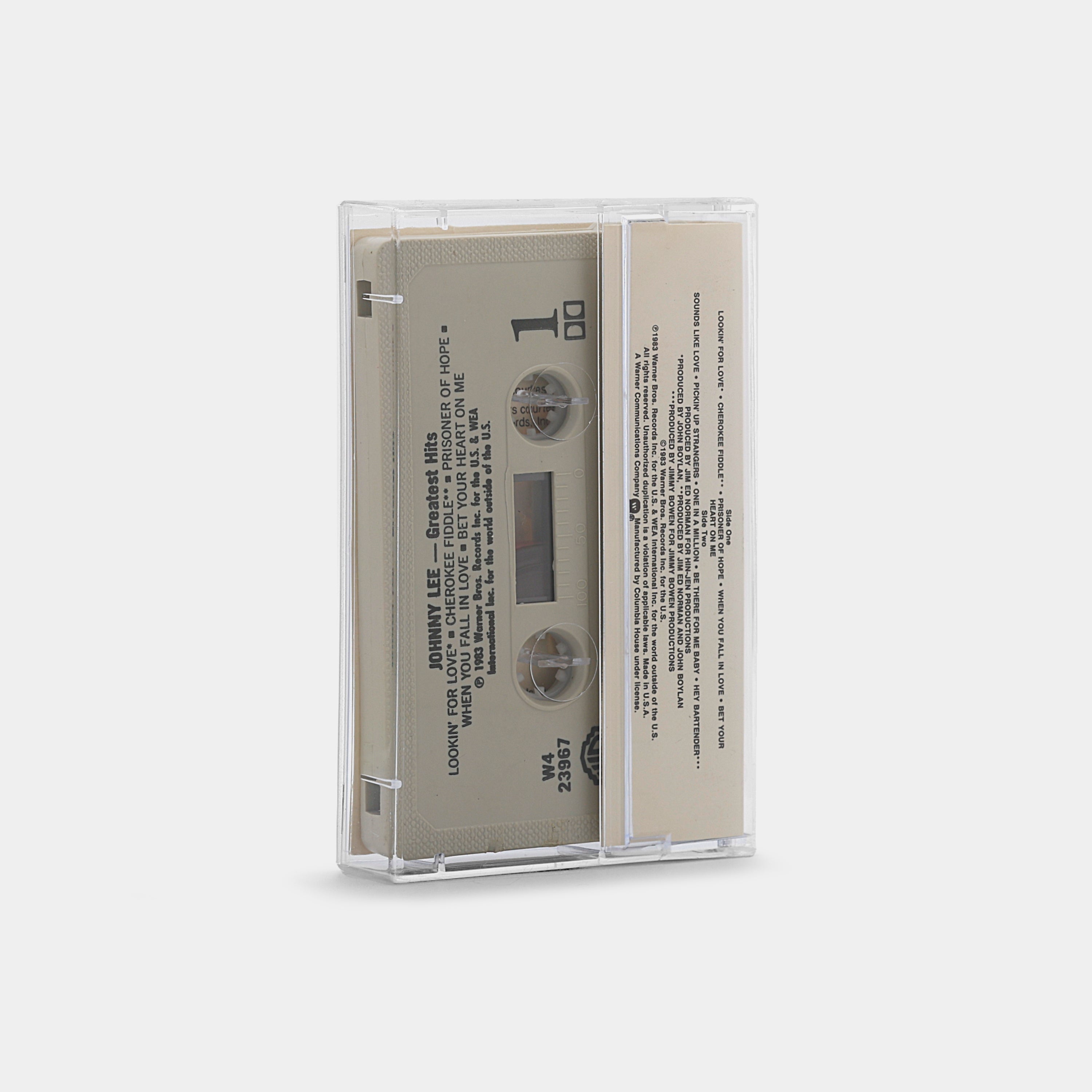 Johnny Lee - Greatest Hits Cassette Tape