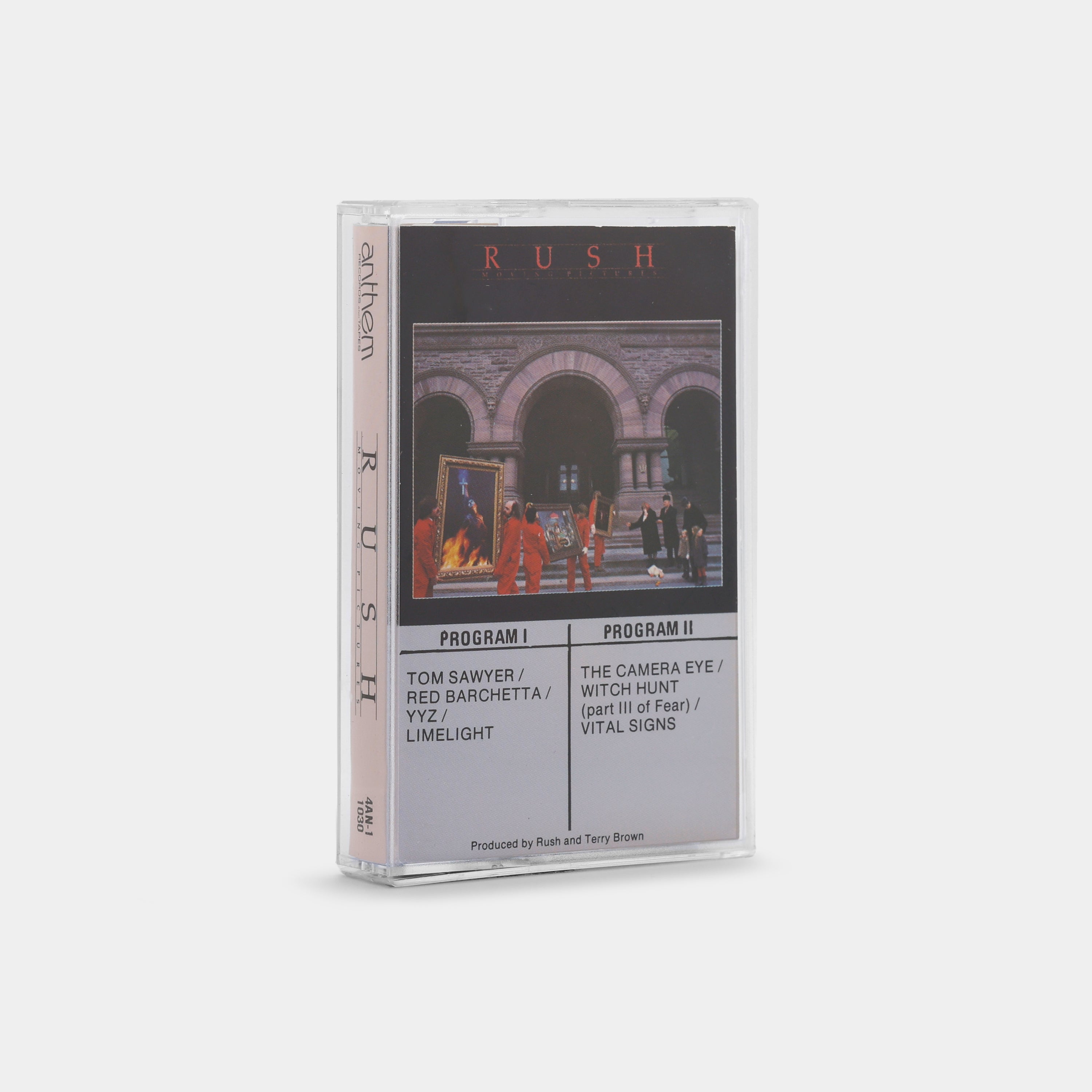 Rush - Moving Pictures Cassette Tape