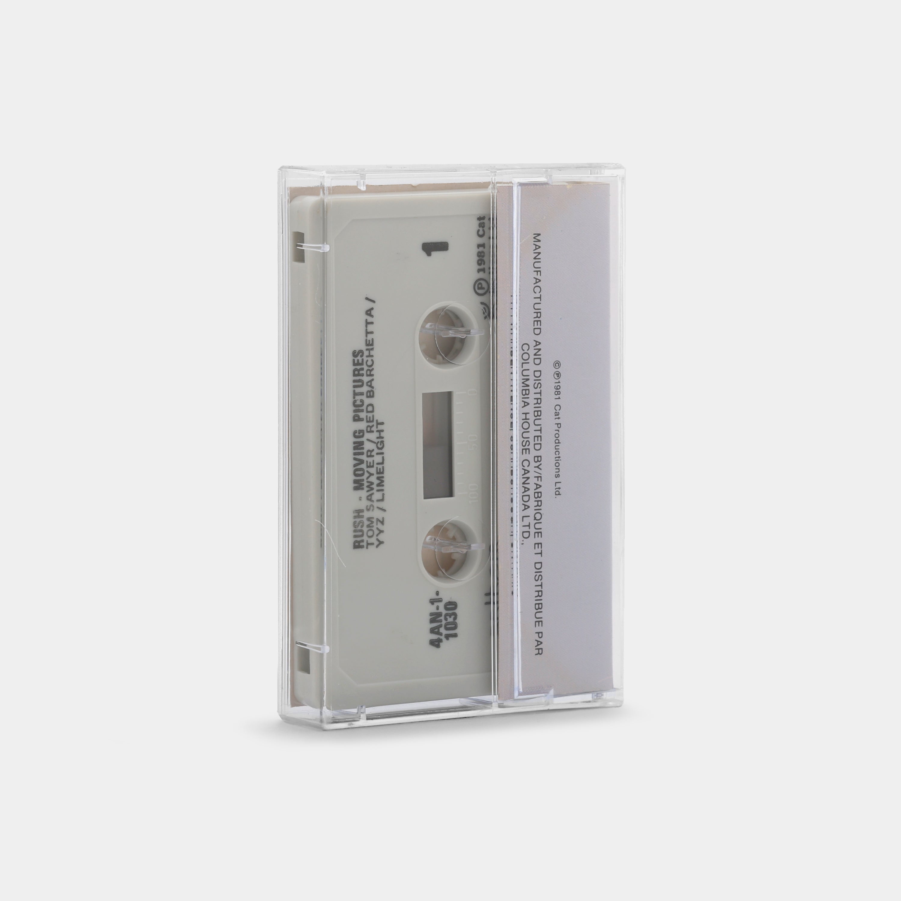 Rush - Moving Pictures Cassette Tape