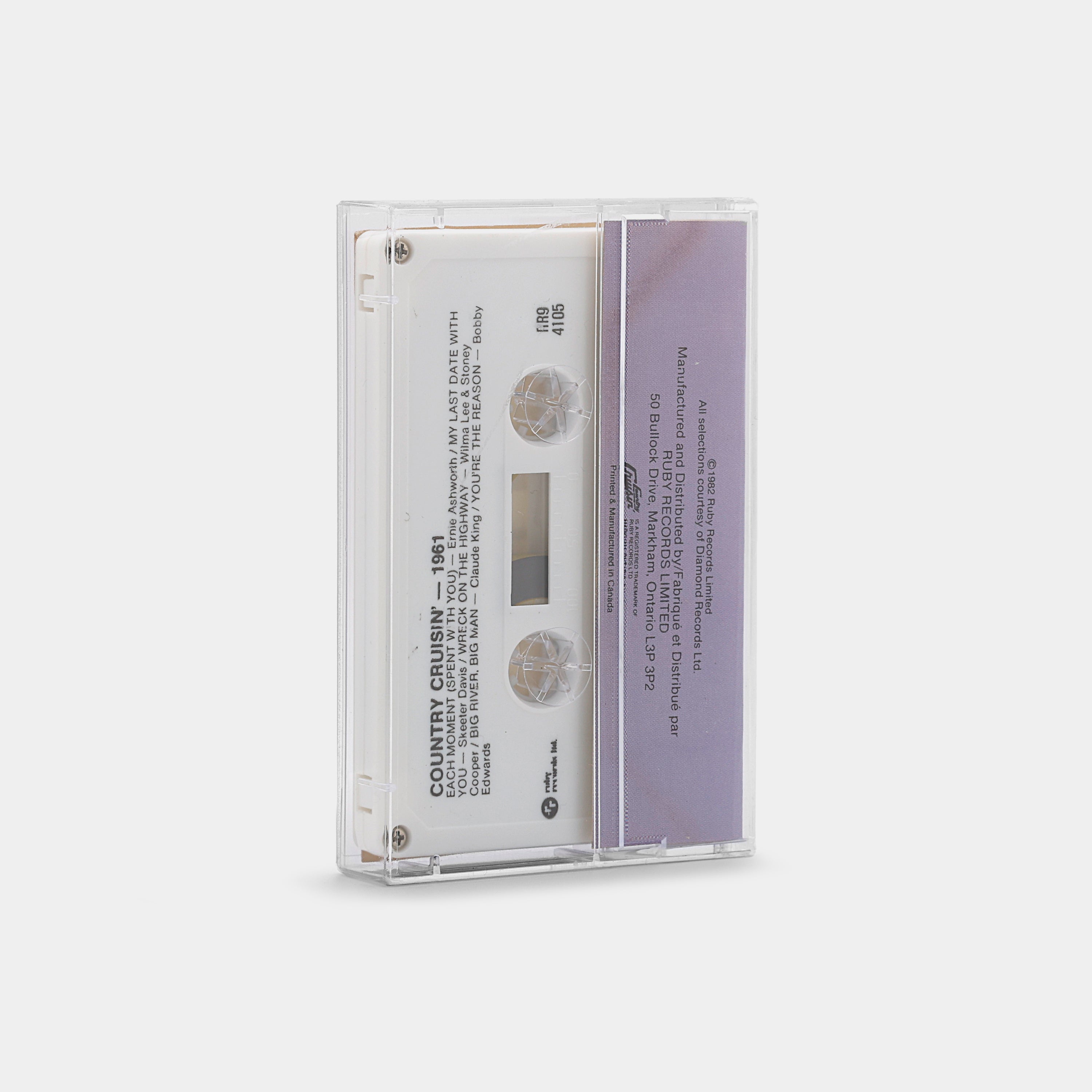 Country Cruisin' 1961 Cassette Tape