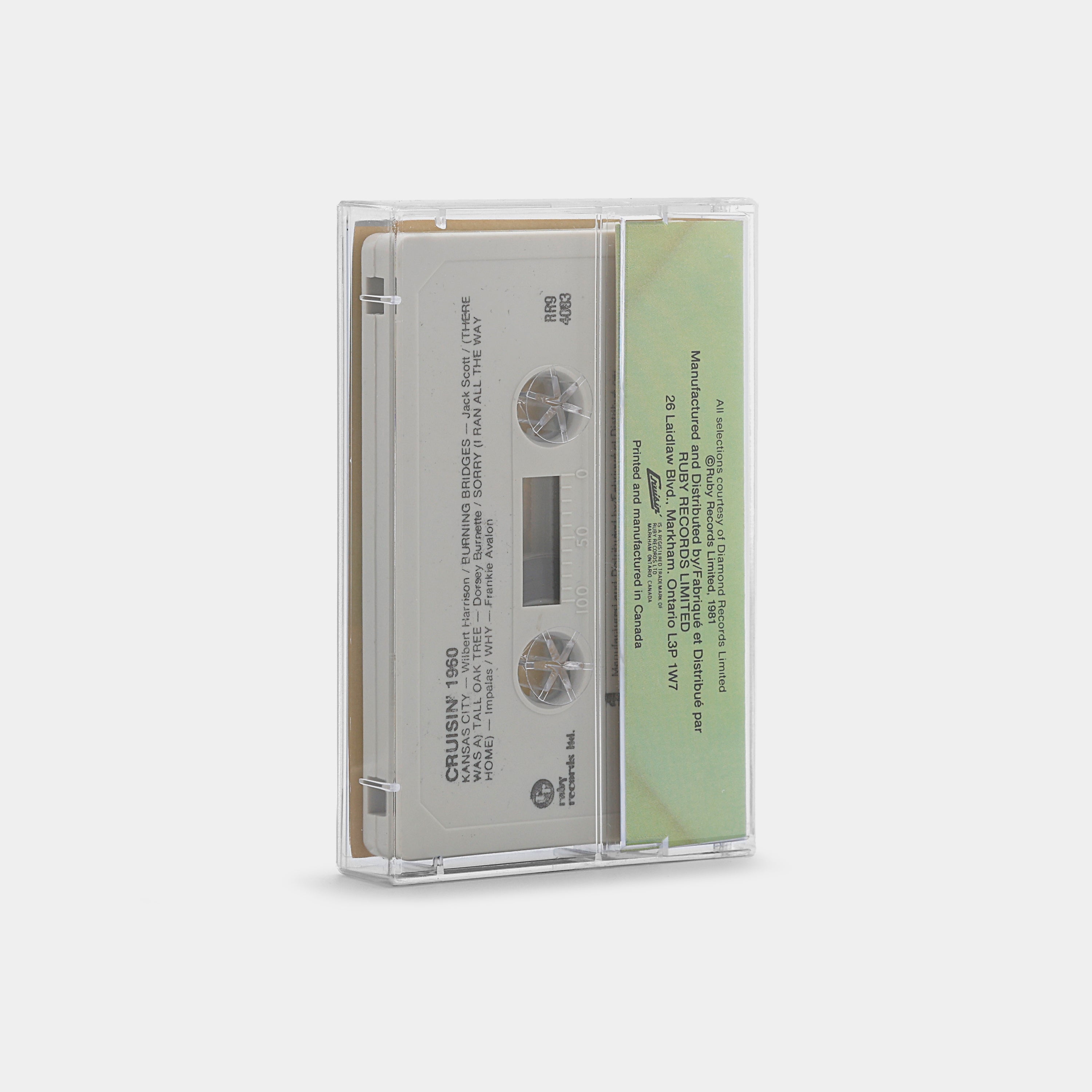 Cruisin' 1960 Cassette Tape