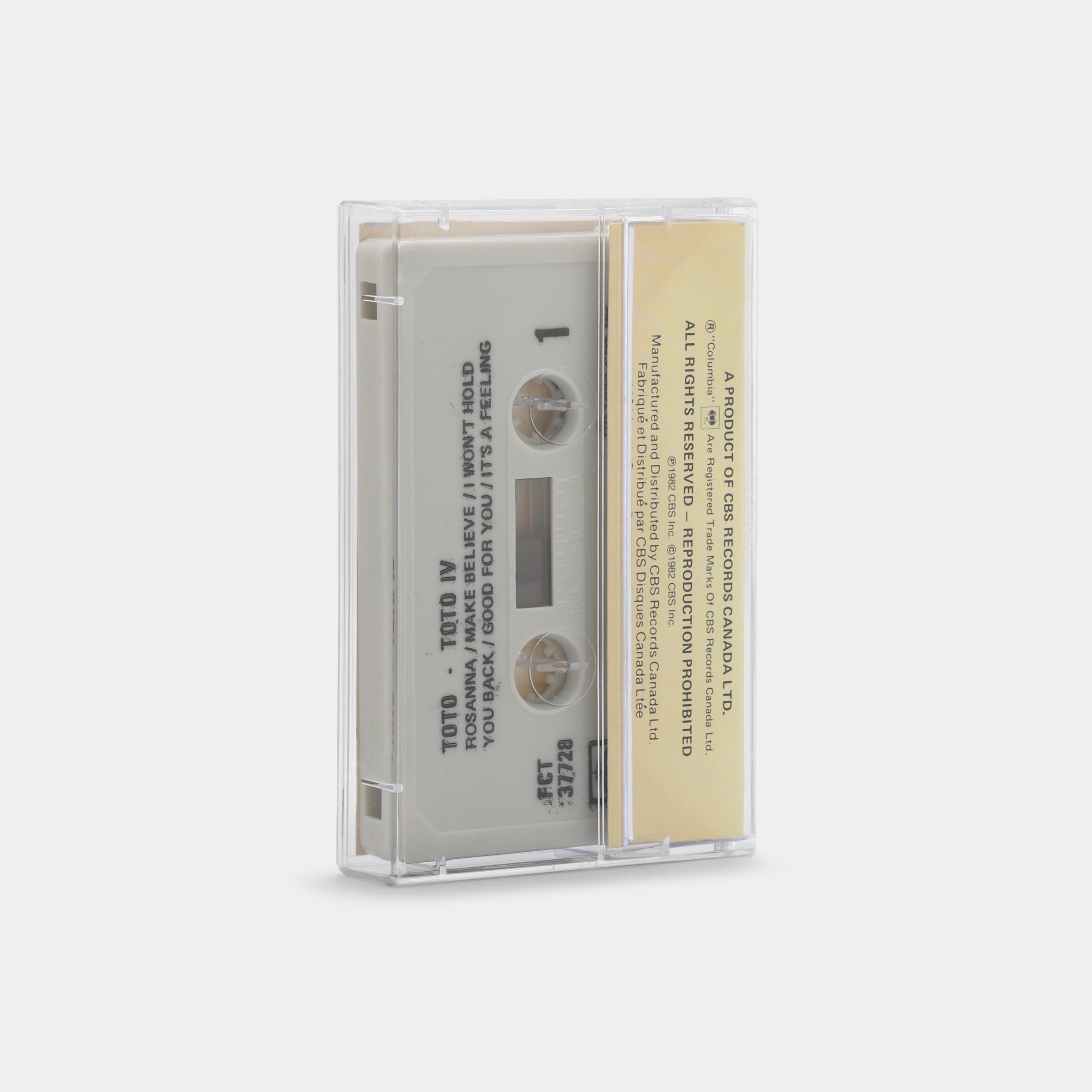 Toto - Toto IV Cassette Tape
