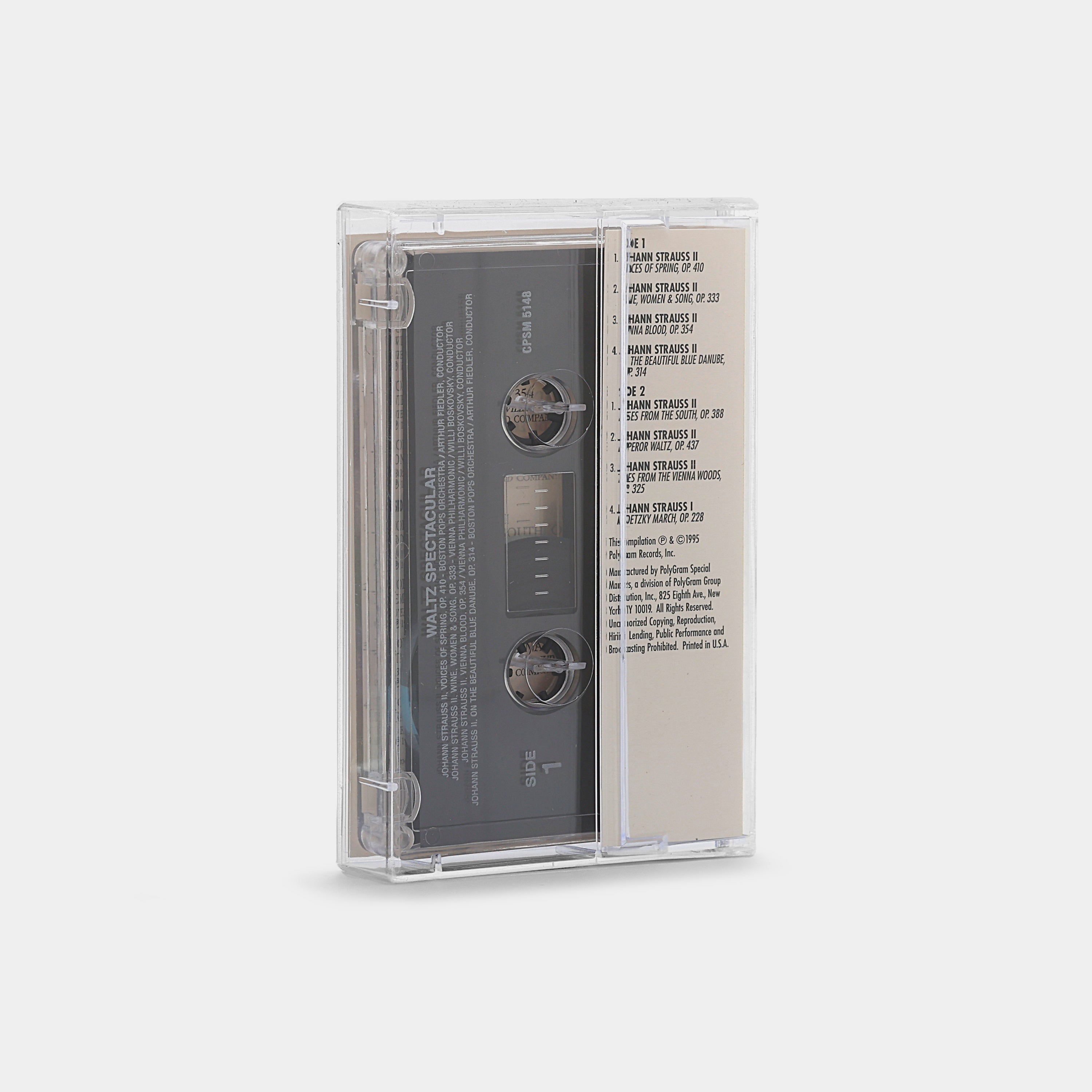 Boston Pops Orchestra - Waltz Spectacular Cassette Tape