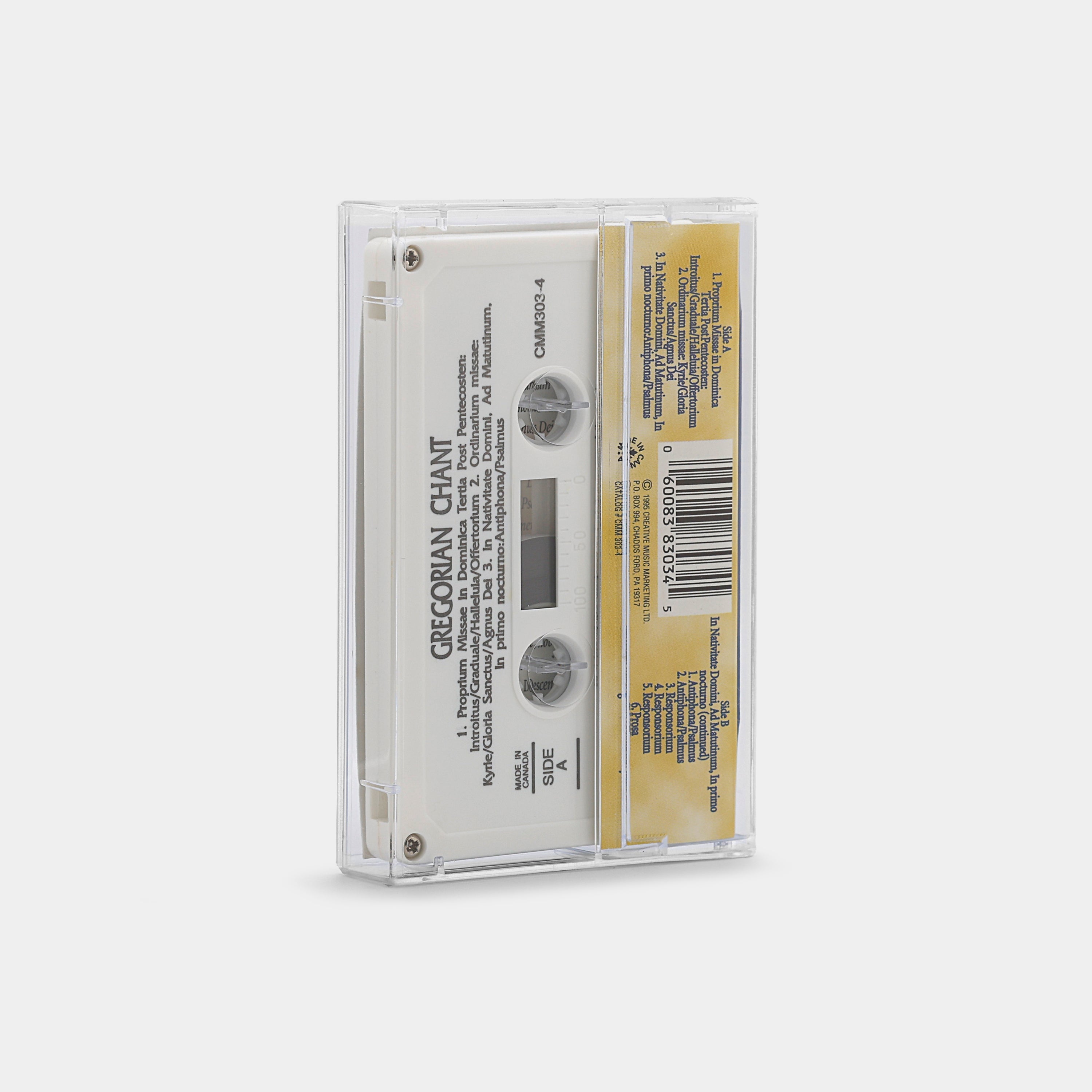 Gregorian Chant Cassette Tape