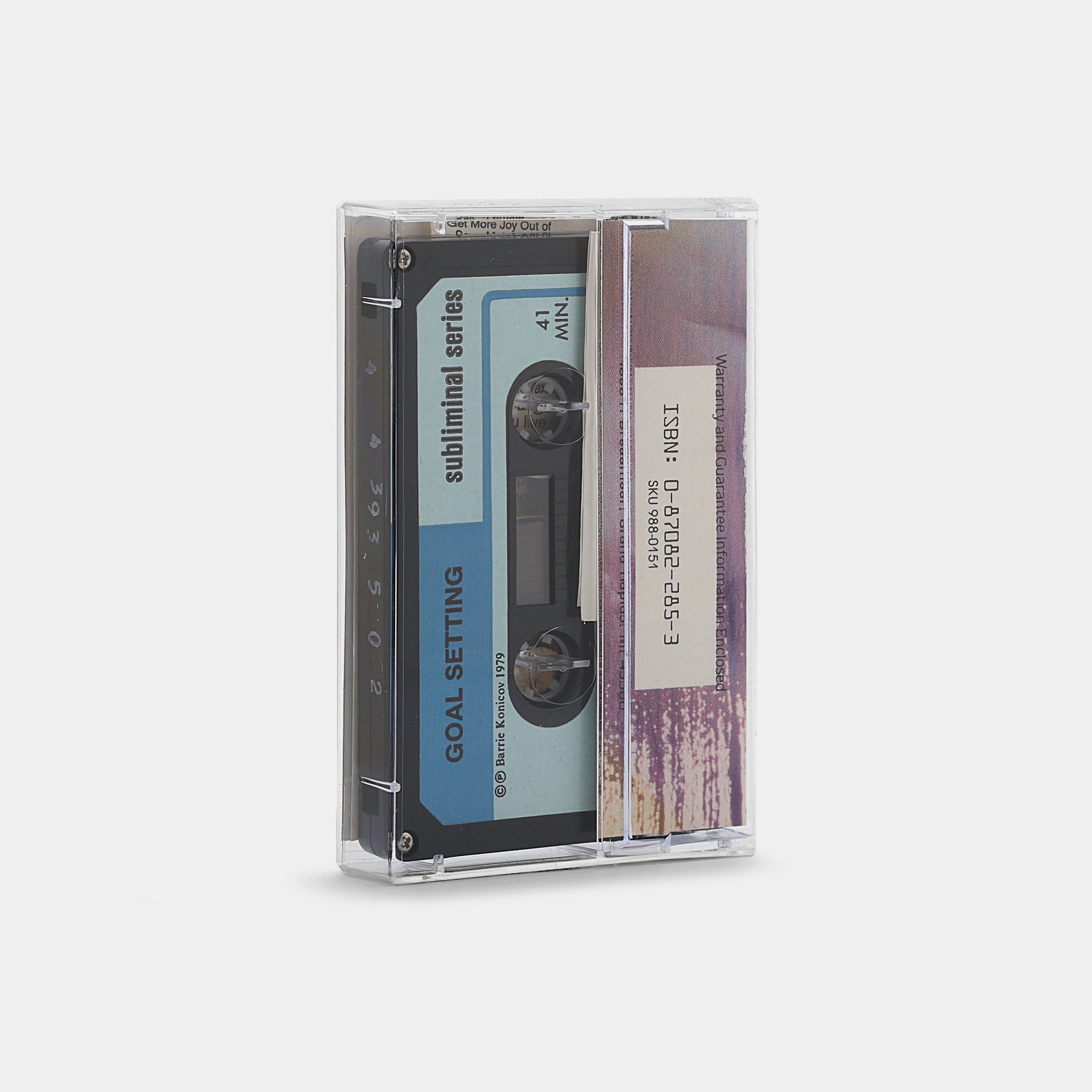 Barrie Konicov - Subliminal Goal Setting Cassette Tape