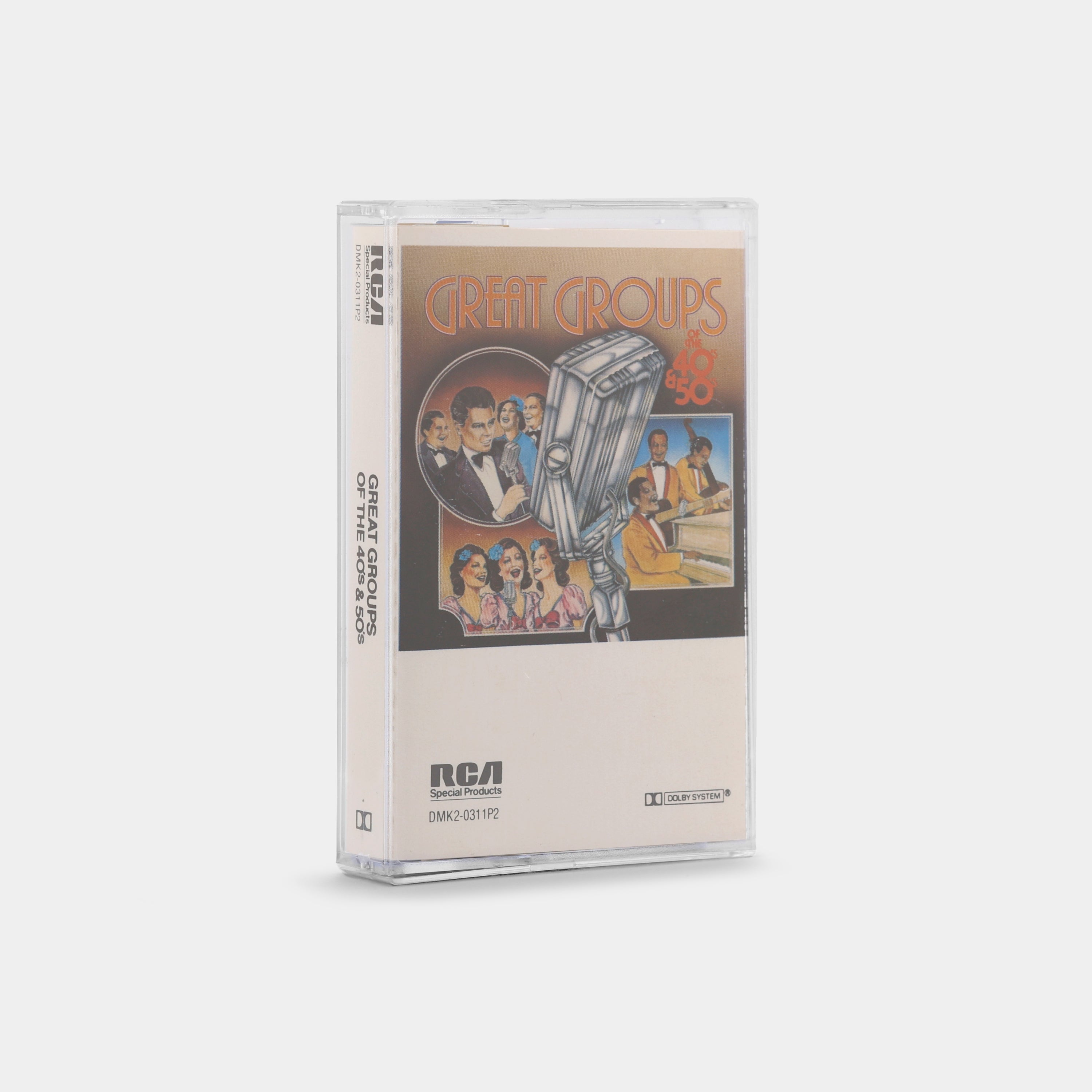 Great Groups Of The '40s & '50s Cassette Tape
