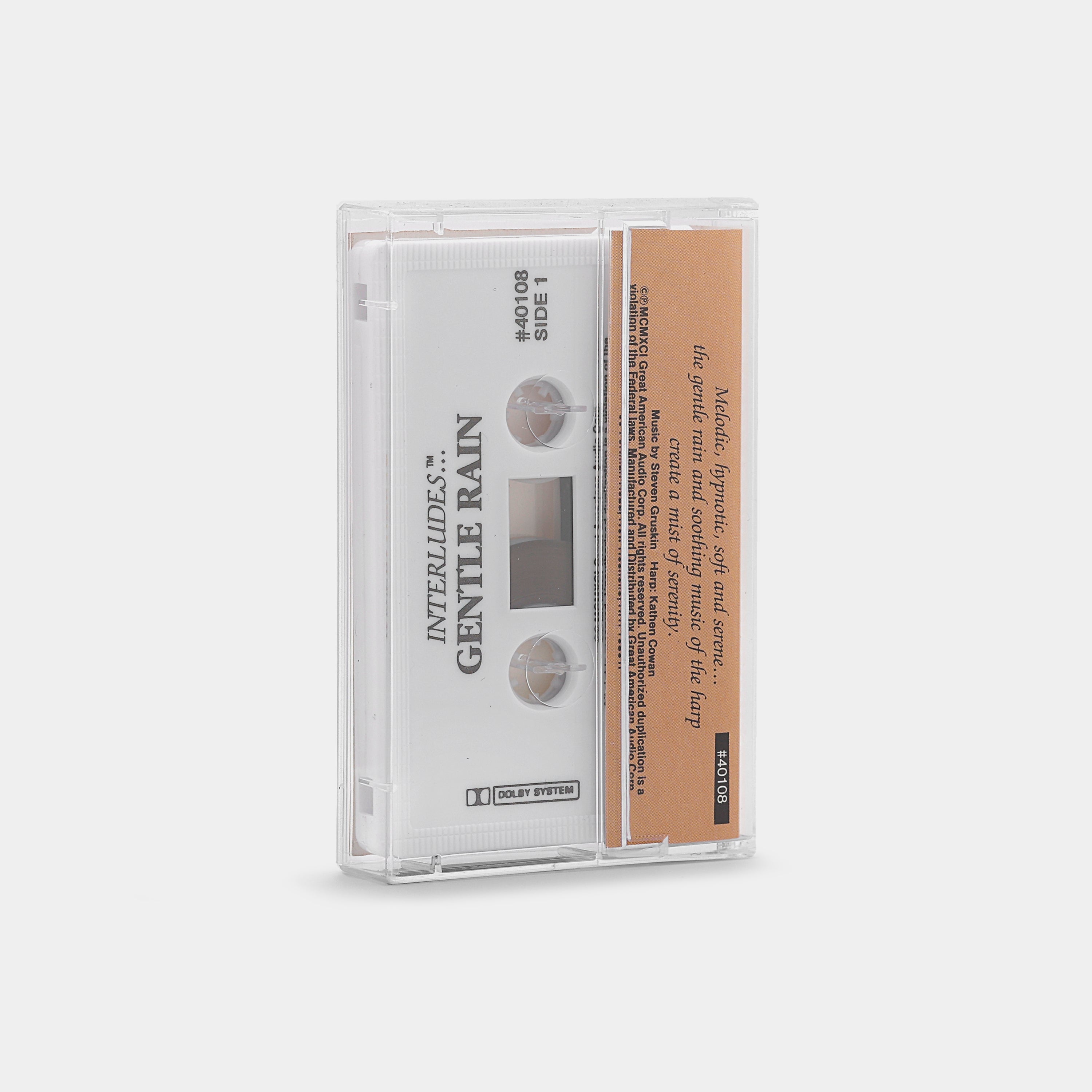 Interludes: Steven Gruskin - Gentle Rain Cassette Tape