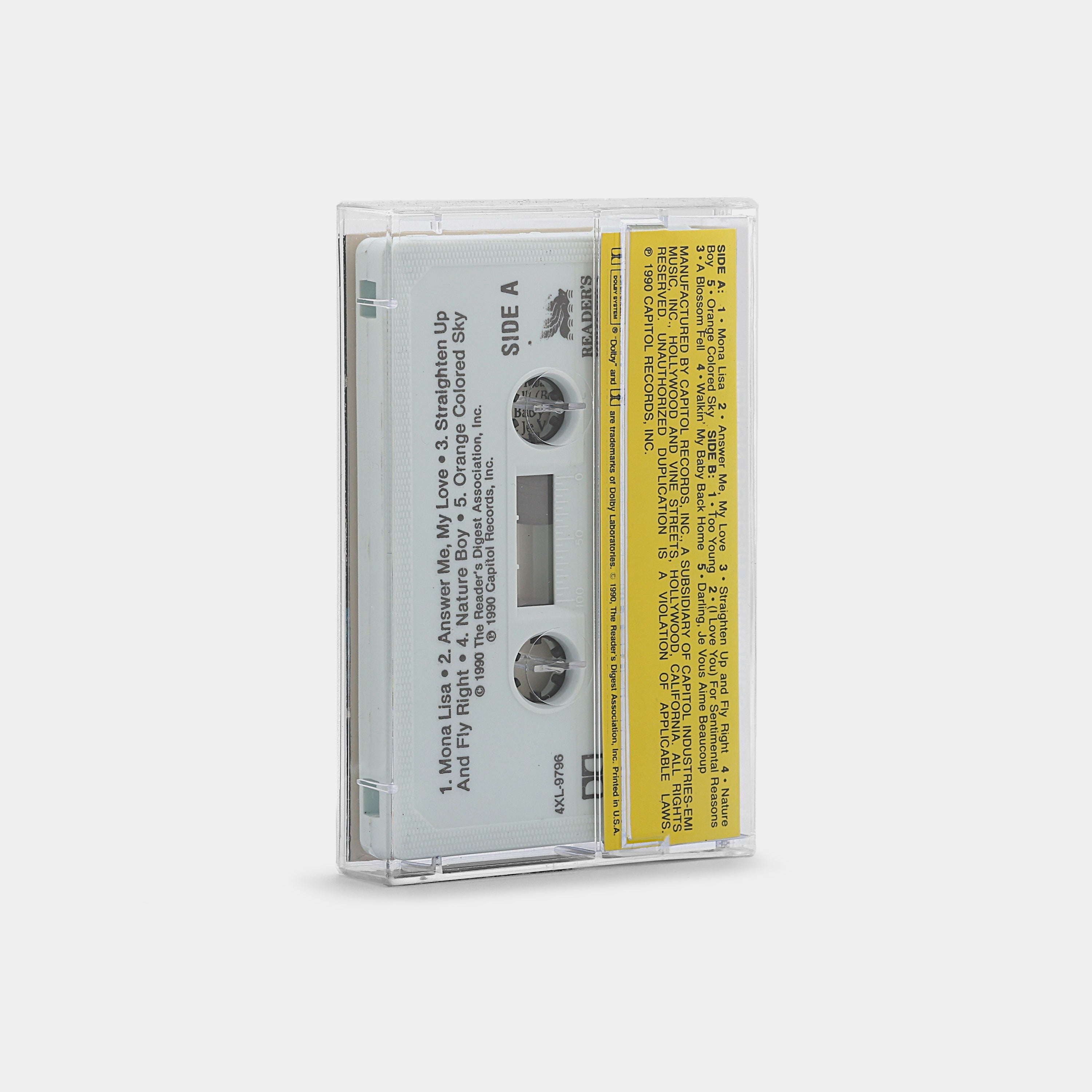 Nat King Cole - Million Dollar Memories Cassette Tape