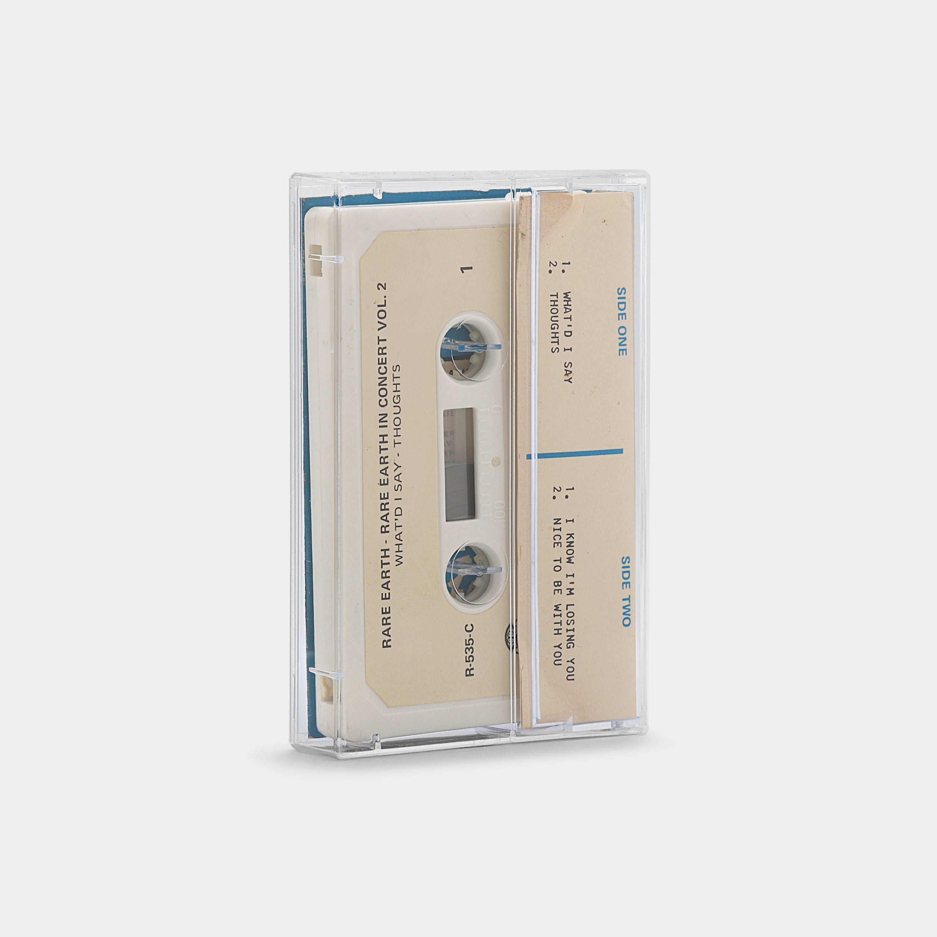 Rare Earth - Rare Earth In Concert Vol. 2 Cassette Tape