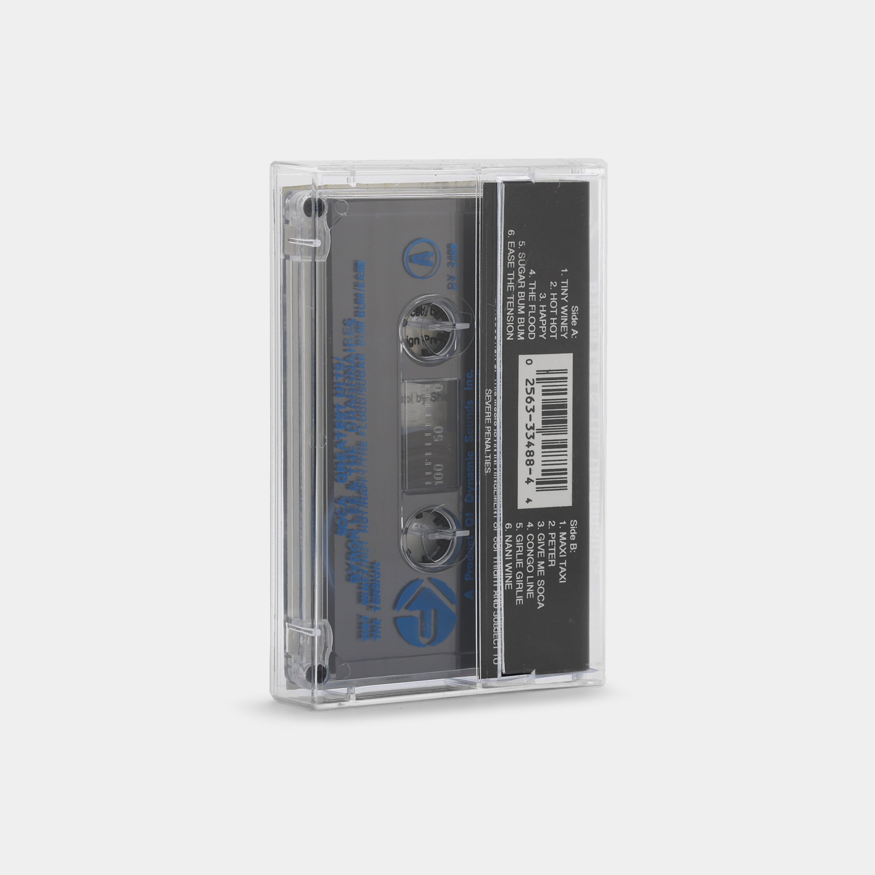 Byron Lee And The Dragonaires - Soca Greatest Hits Cassette Tape