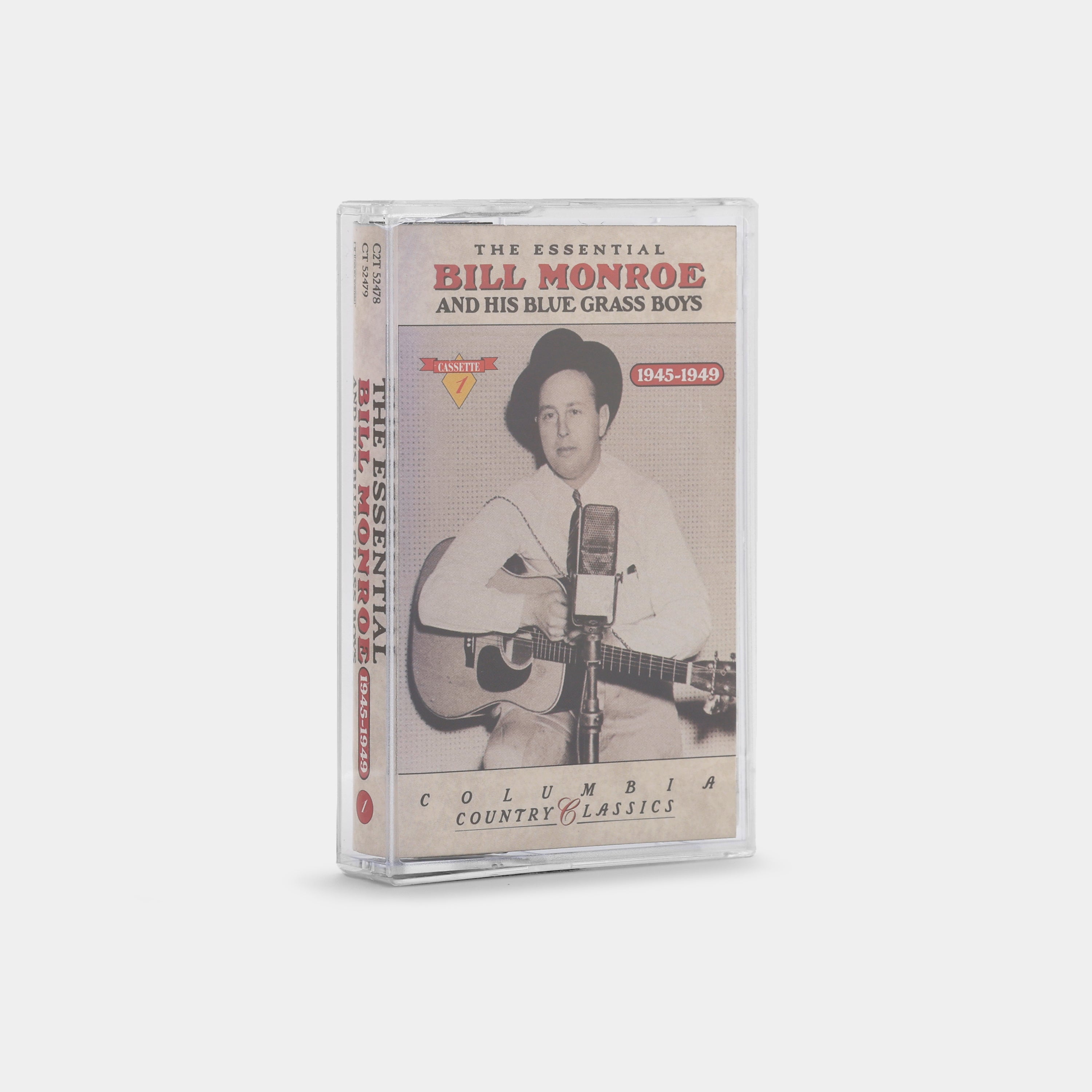 Bill Monroe And His Blue Grass Boys - The Essential Bill Monroe And His Blue Grass Boys (1945-1949) Cassette Tape