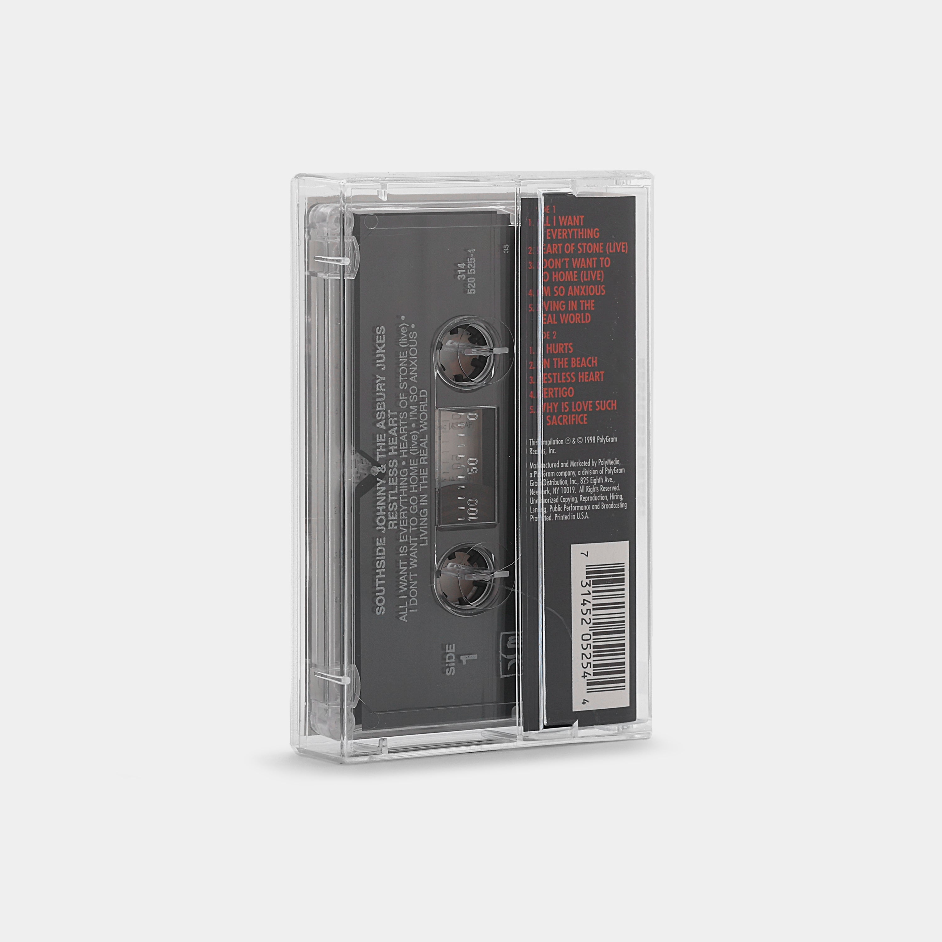Southside Johnny & The Asbury Jukes - Restless Heart Cassette Tape