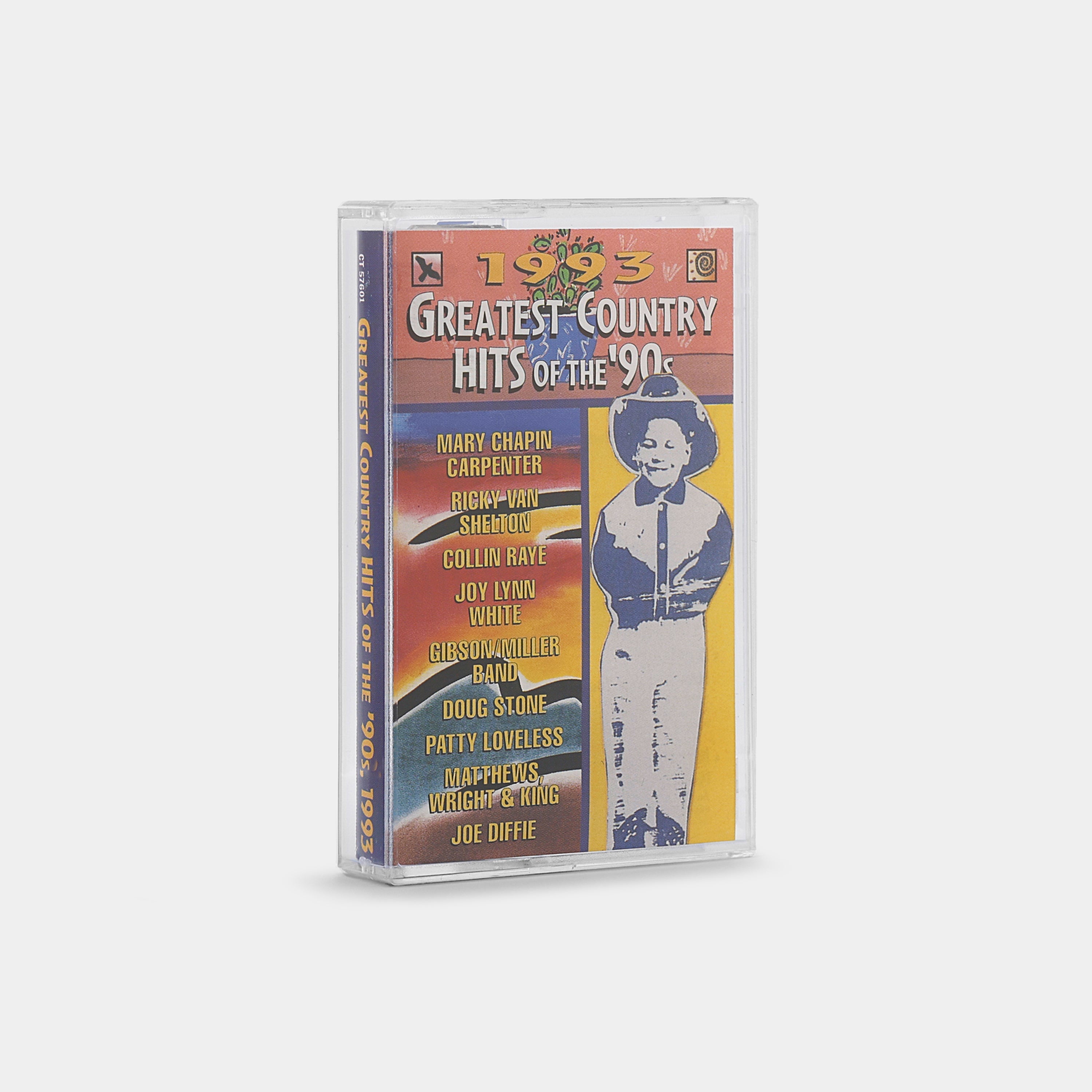 Greatest Country Hits Of The '90s: 1993 Cassette Tape