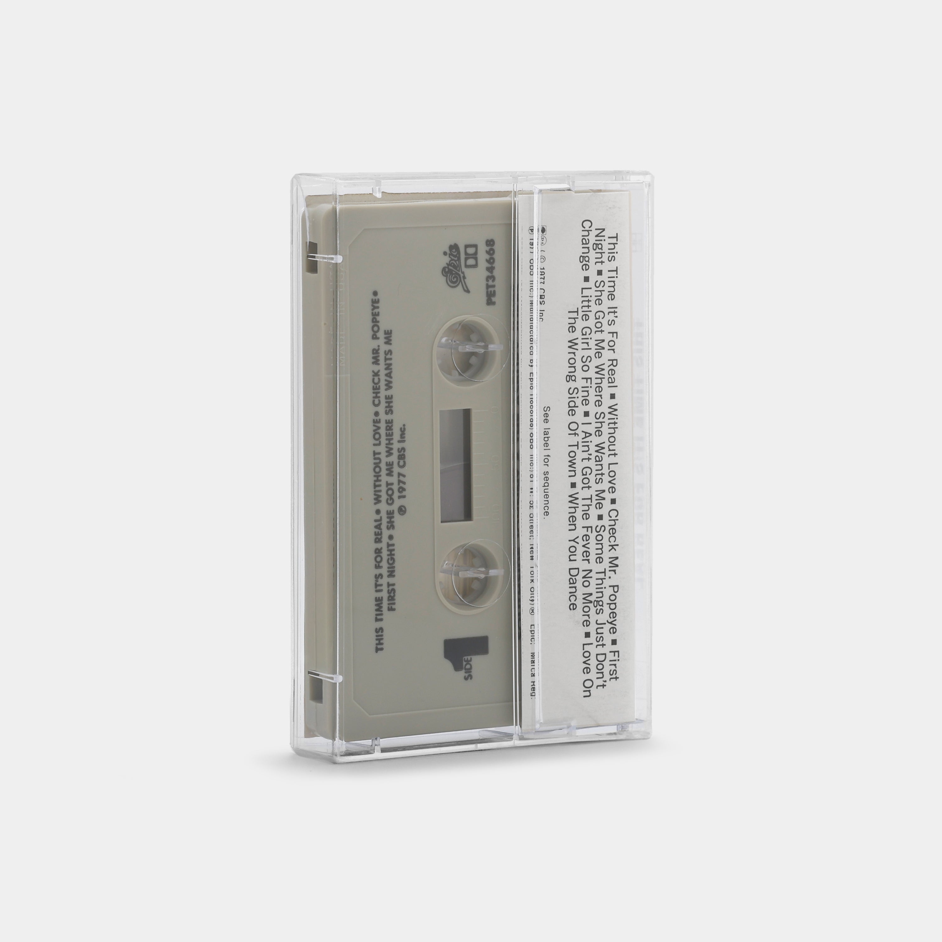 Southside Johnny And The Asbury Jukes - This Time It's For Real Cassette Tape